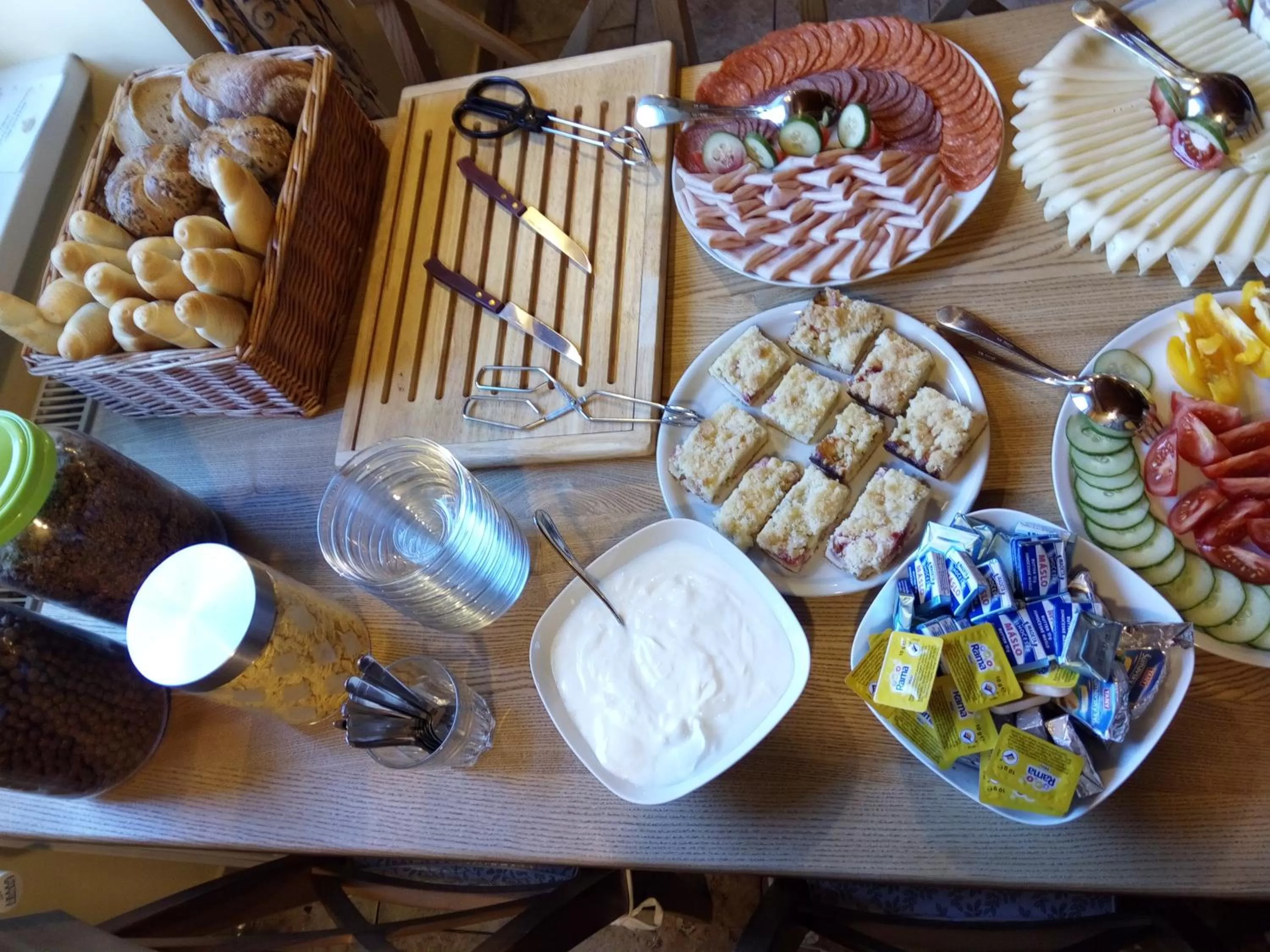 Breakfast, Food in Hotel Orix