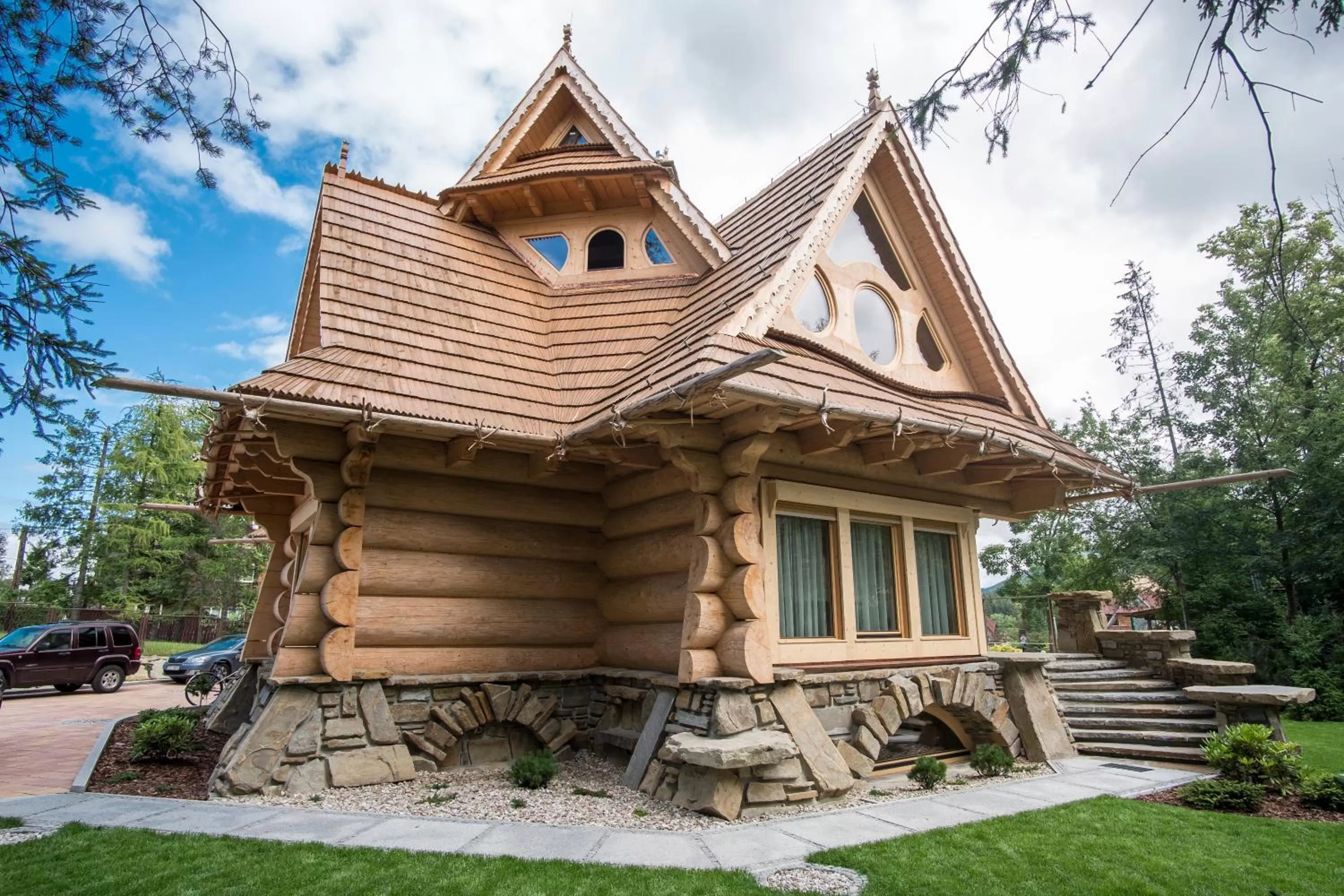 Facade/entrance in Villa Belweder