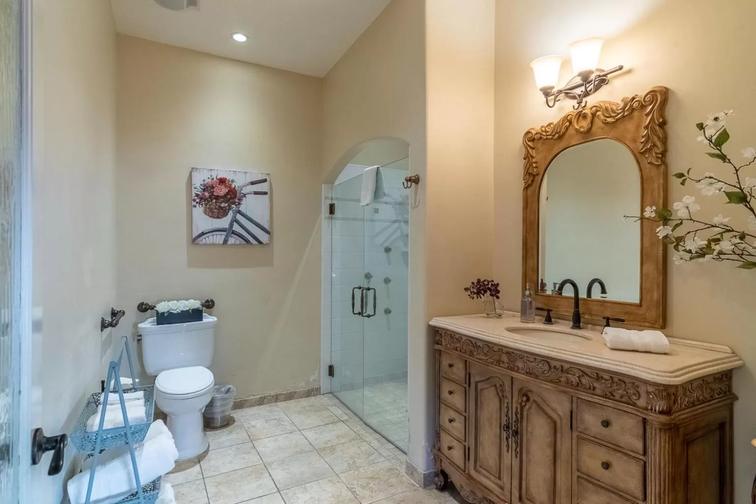 Bathroom in Chateau Coralini