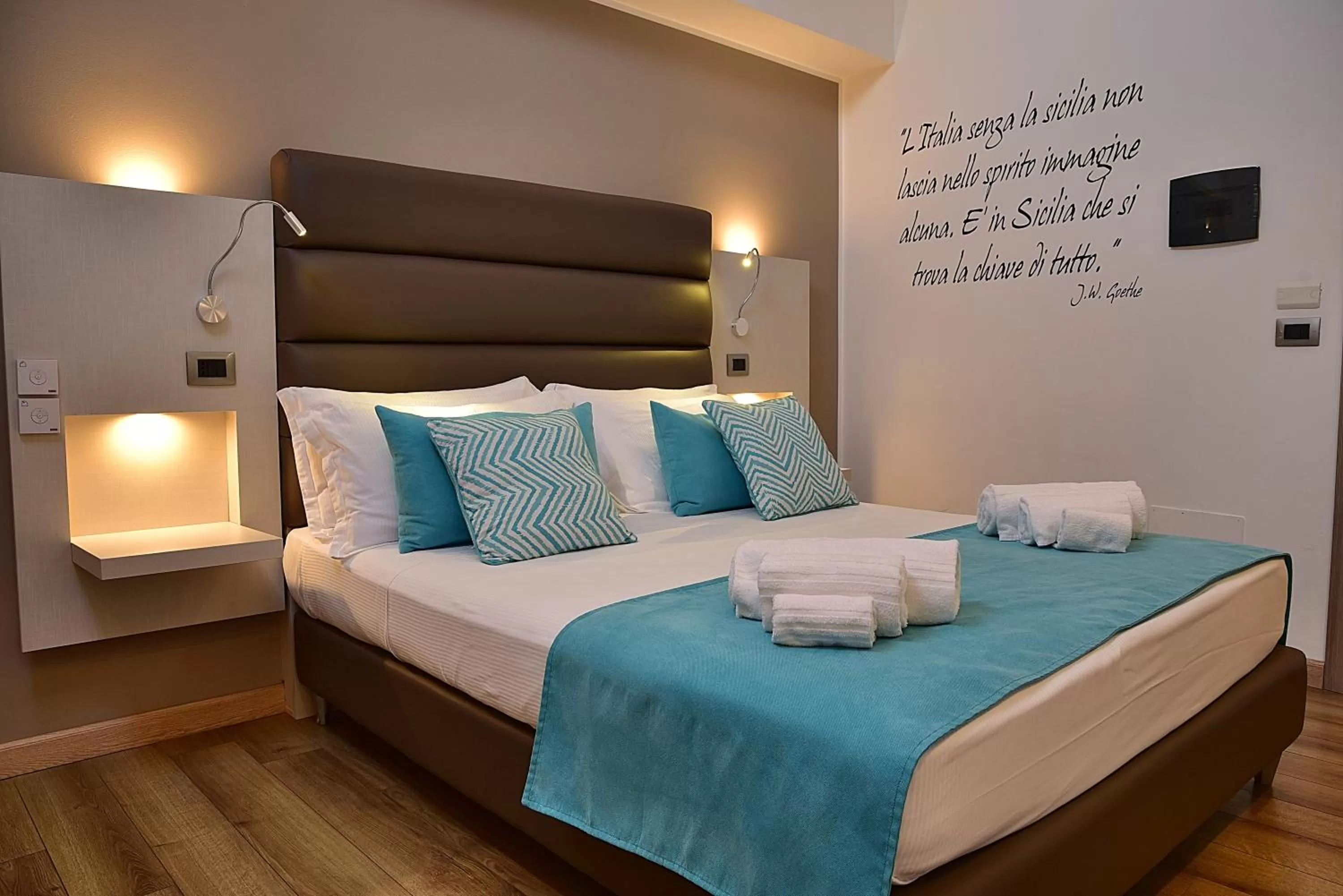 Photo of the whole room, Bed in Palazzo Sisto Exclusive Rooms