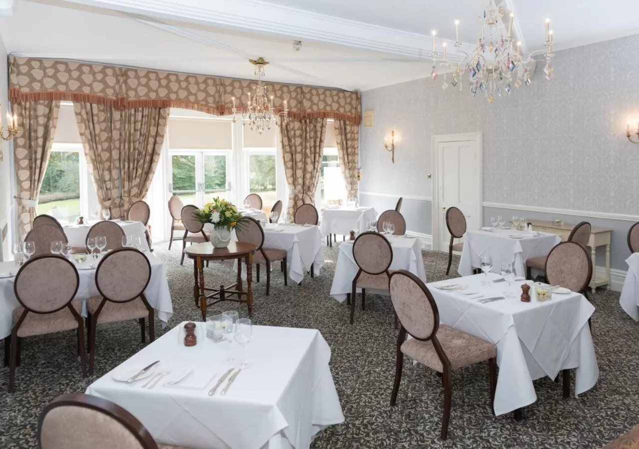 Restaurant/places to eat in Flitwick Manor Hotel