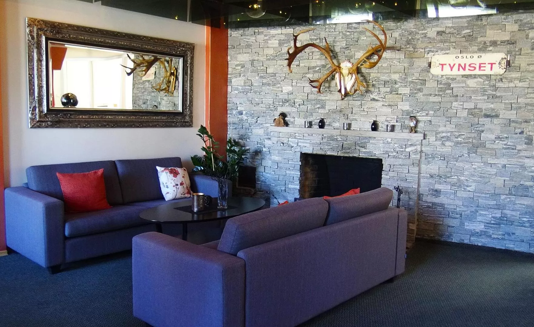 Lobby or reception, Seating Area in Tynset Hotel