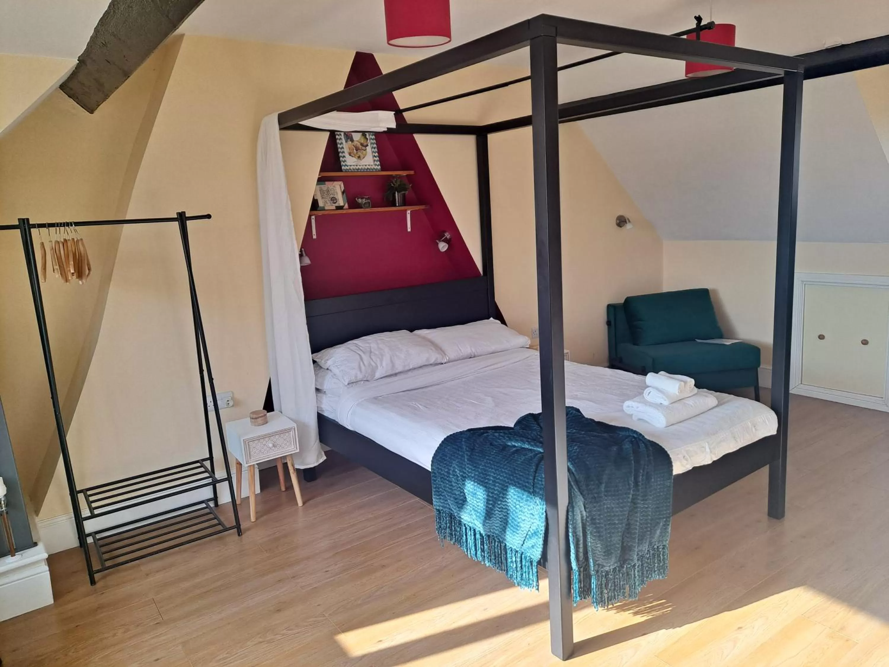 Bed in Pilgrims of the Goddess