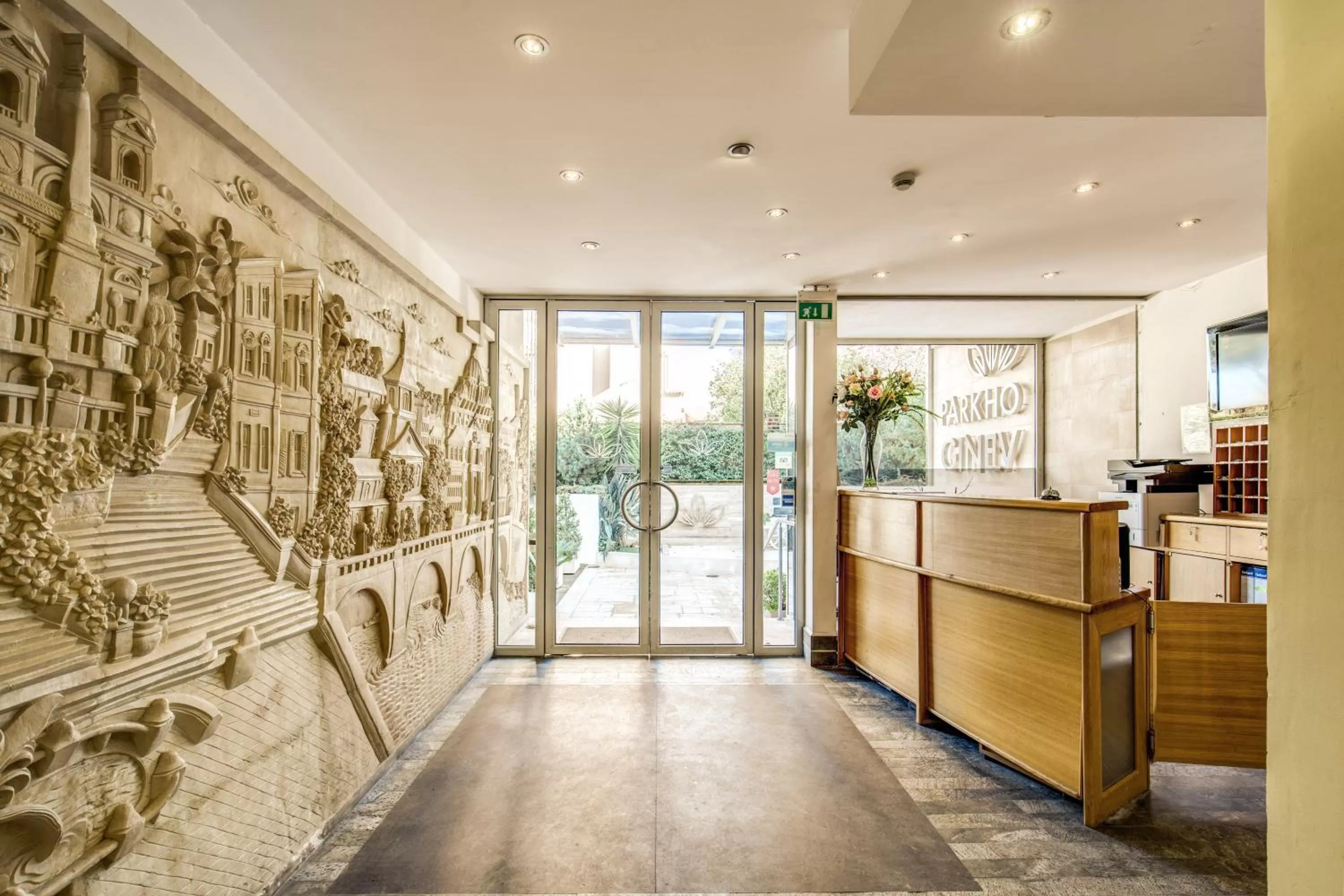 Lobby or reception in Ginevra Palace Hotel