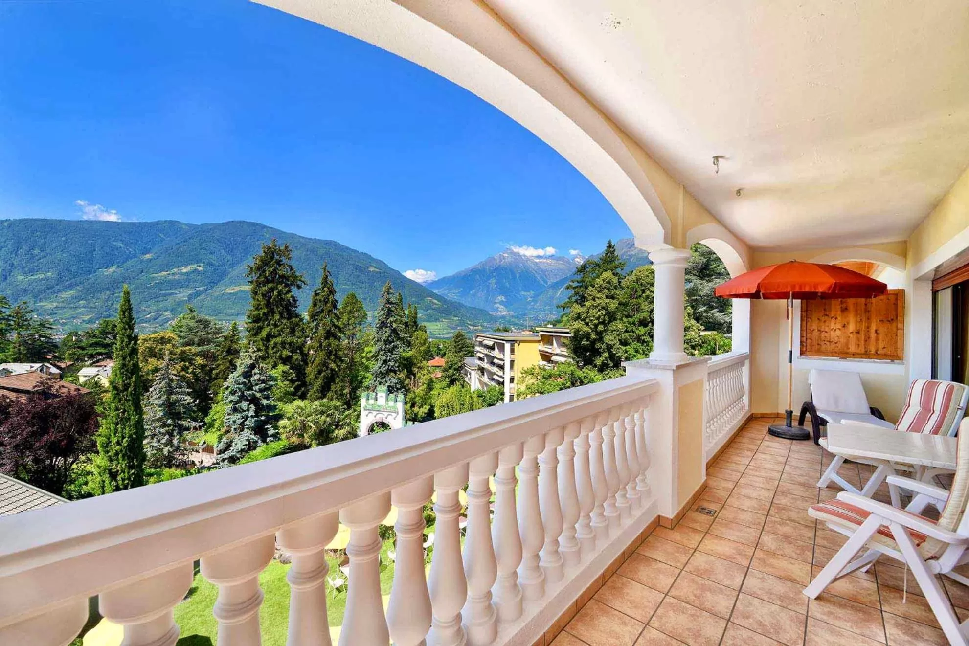 View (from property/room) in Hotel Sonnenburg