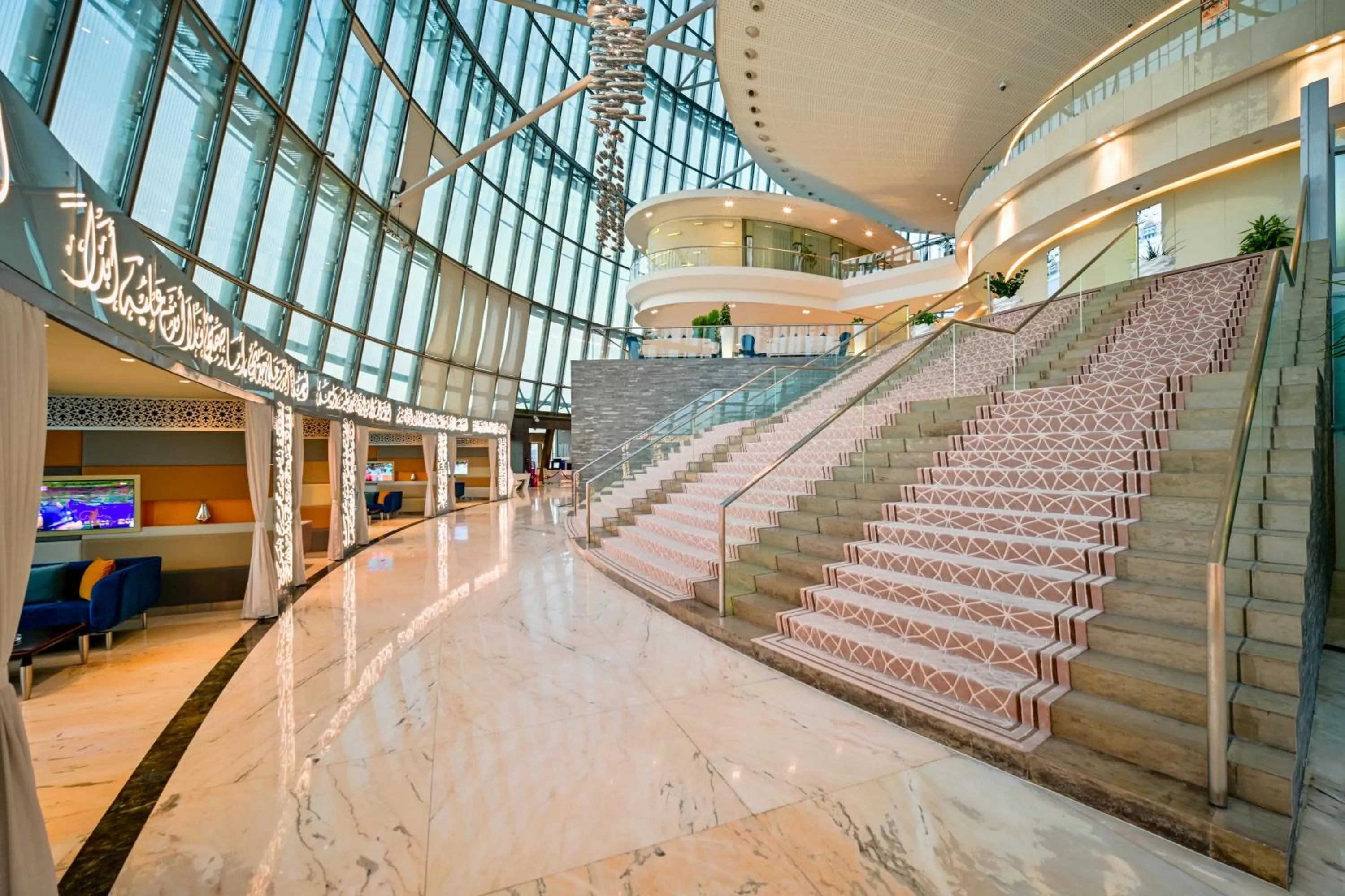 Lobby or reception in The Torch Doha