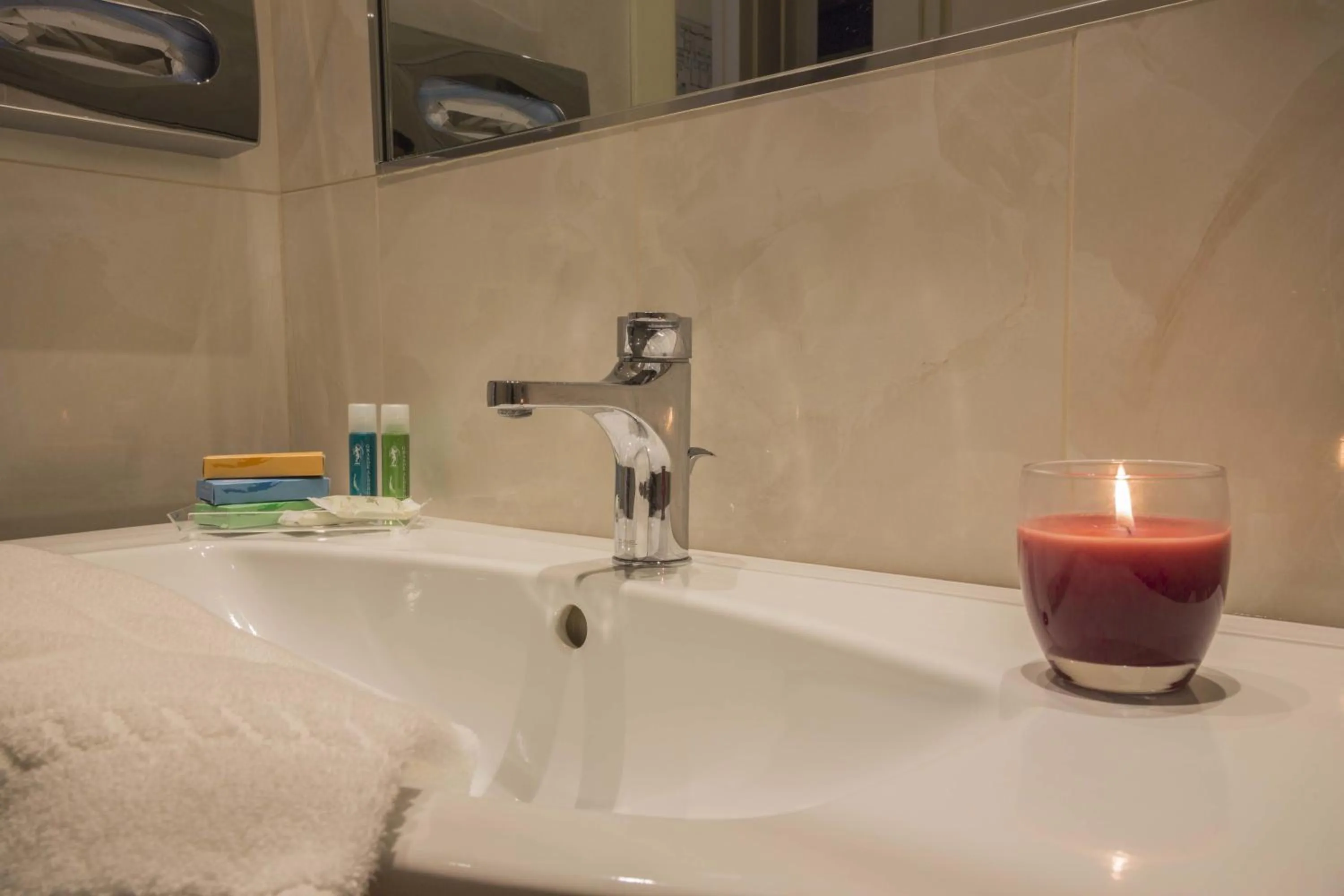 Bathroom in Grande Albergo Potenza
