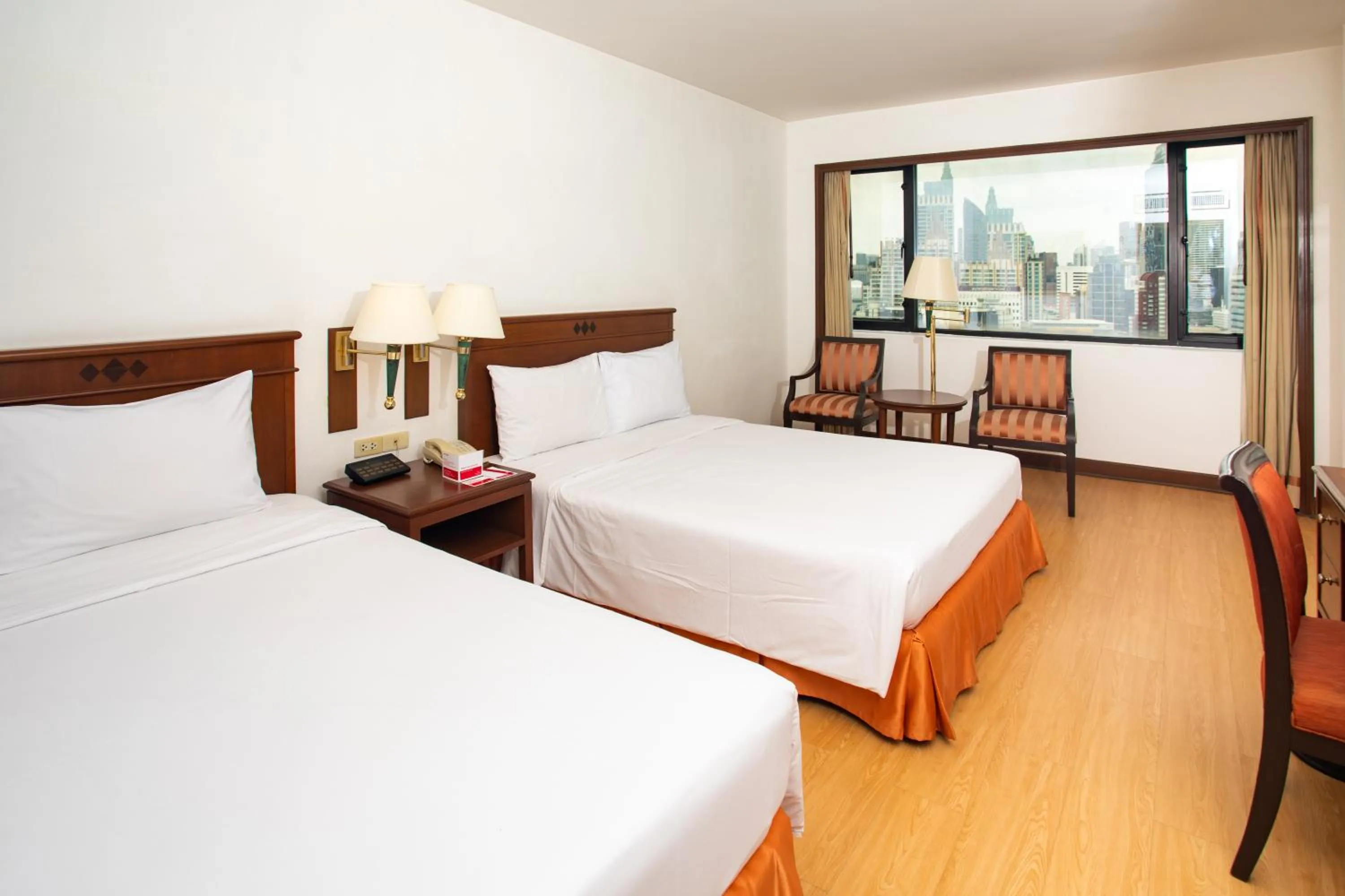 Bed in Ramada by Wyndham D MA Bangkok