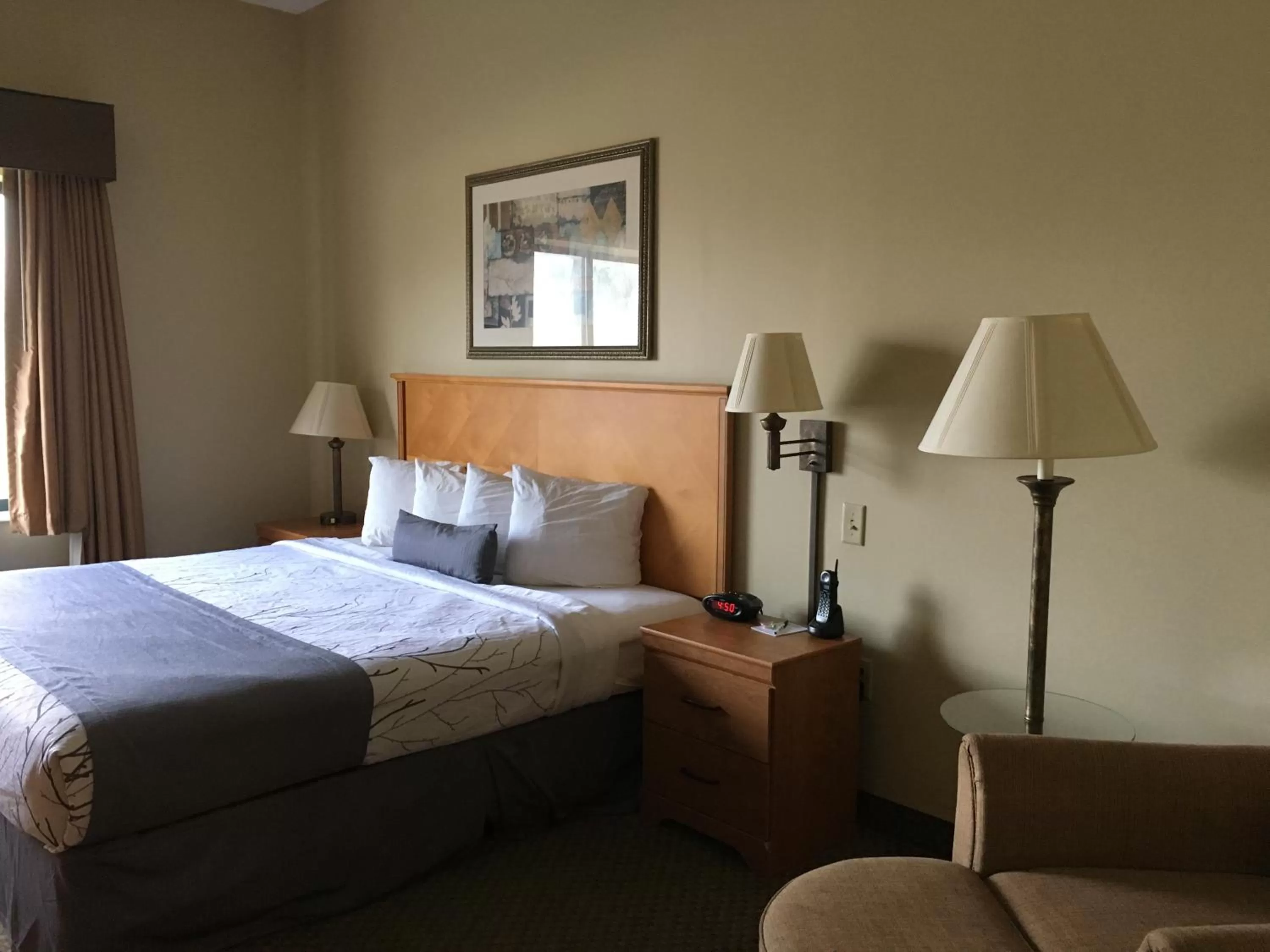 Bedroom, Bed in Wingate by Wyndham Coon Rapids