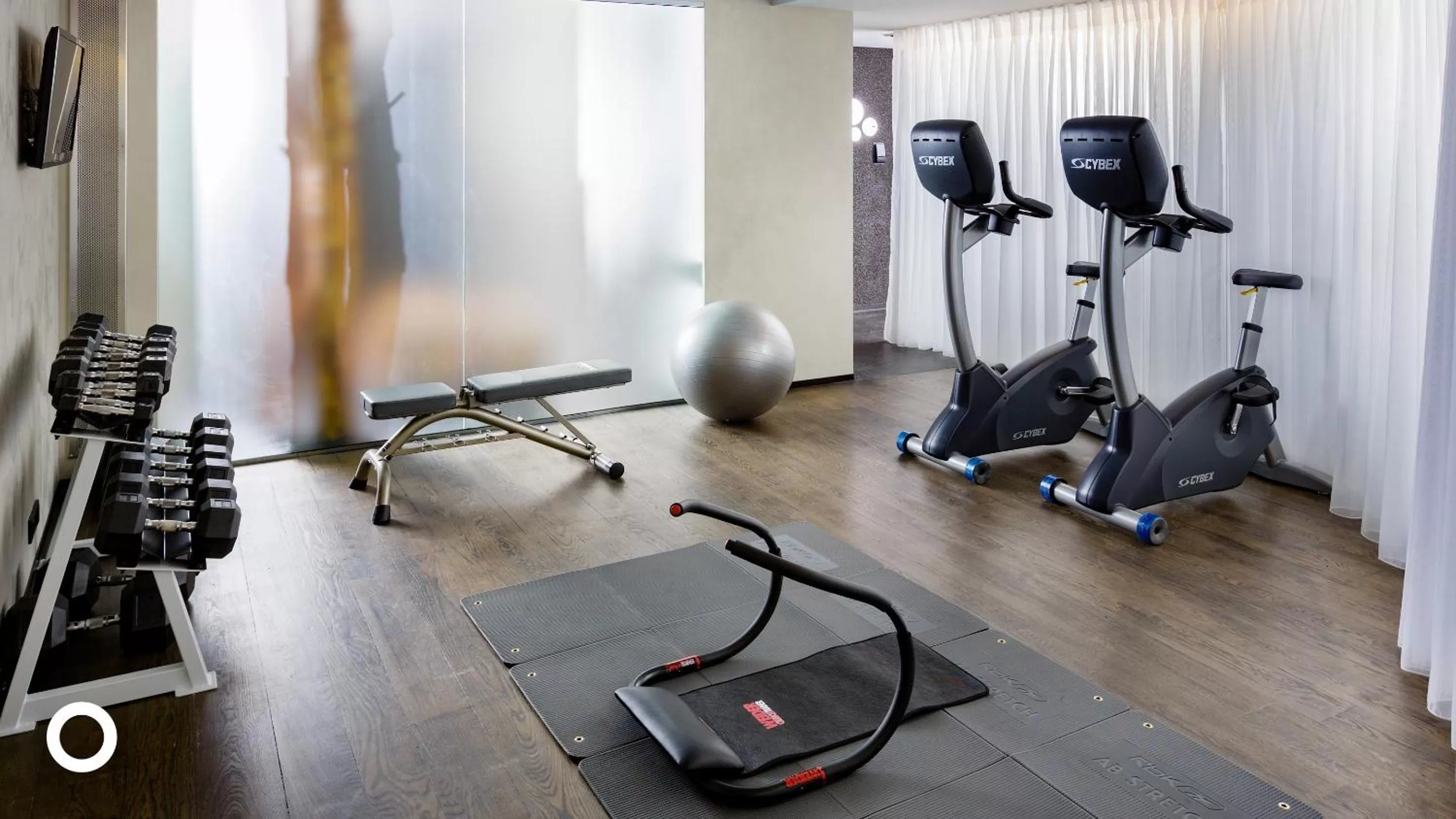 Fitness centre/facilities in Thingholt by Center Hotels
