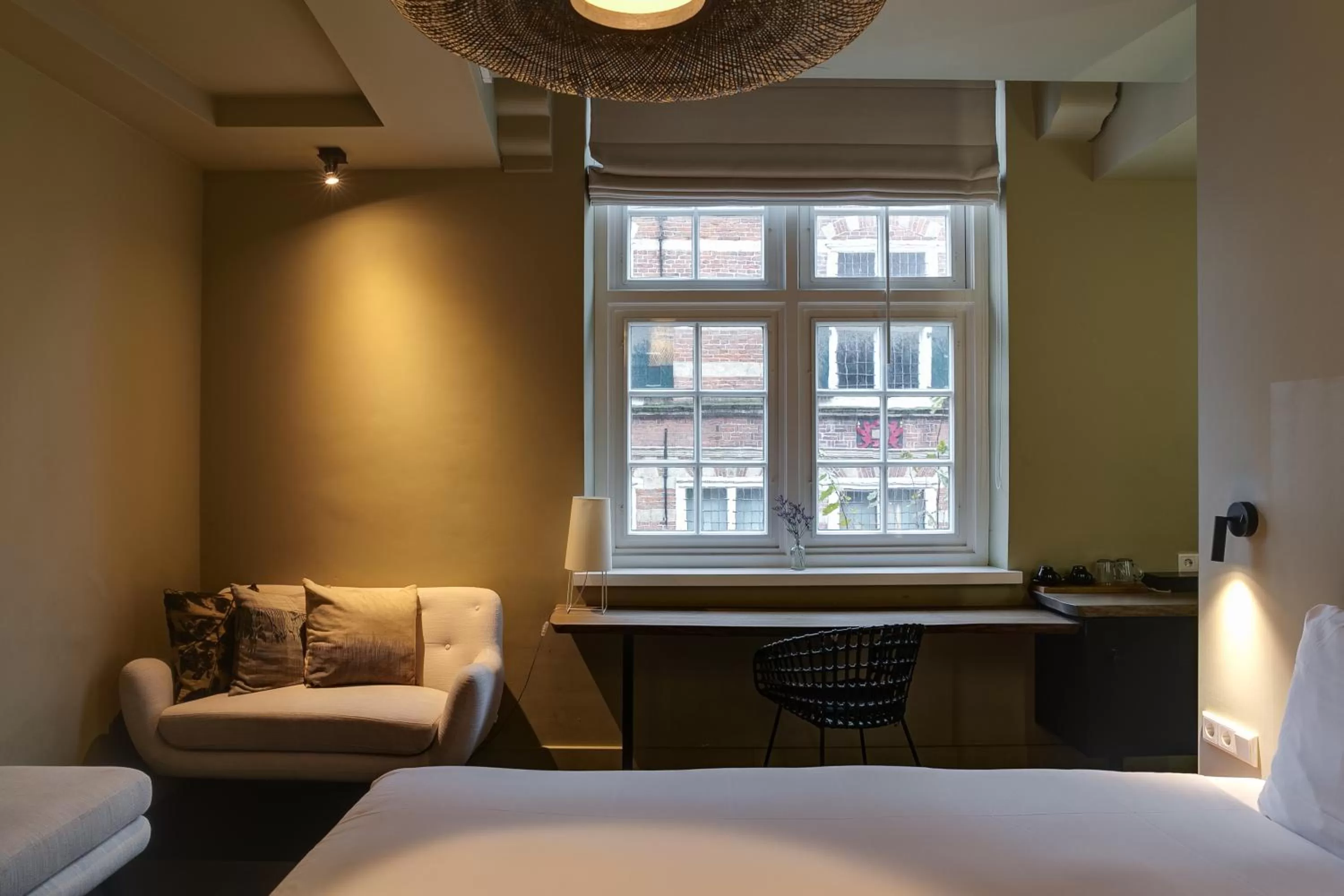 Bed in Vesting Hotel Naarden