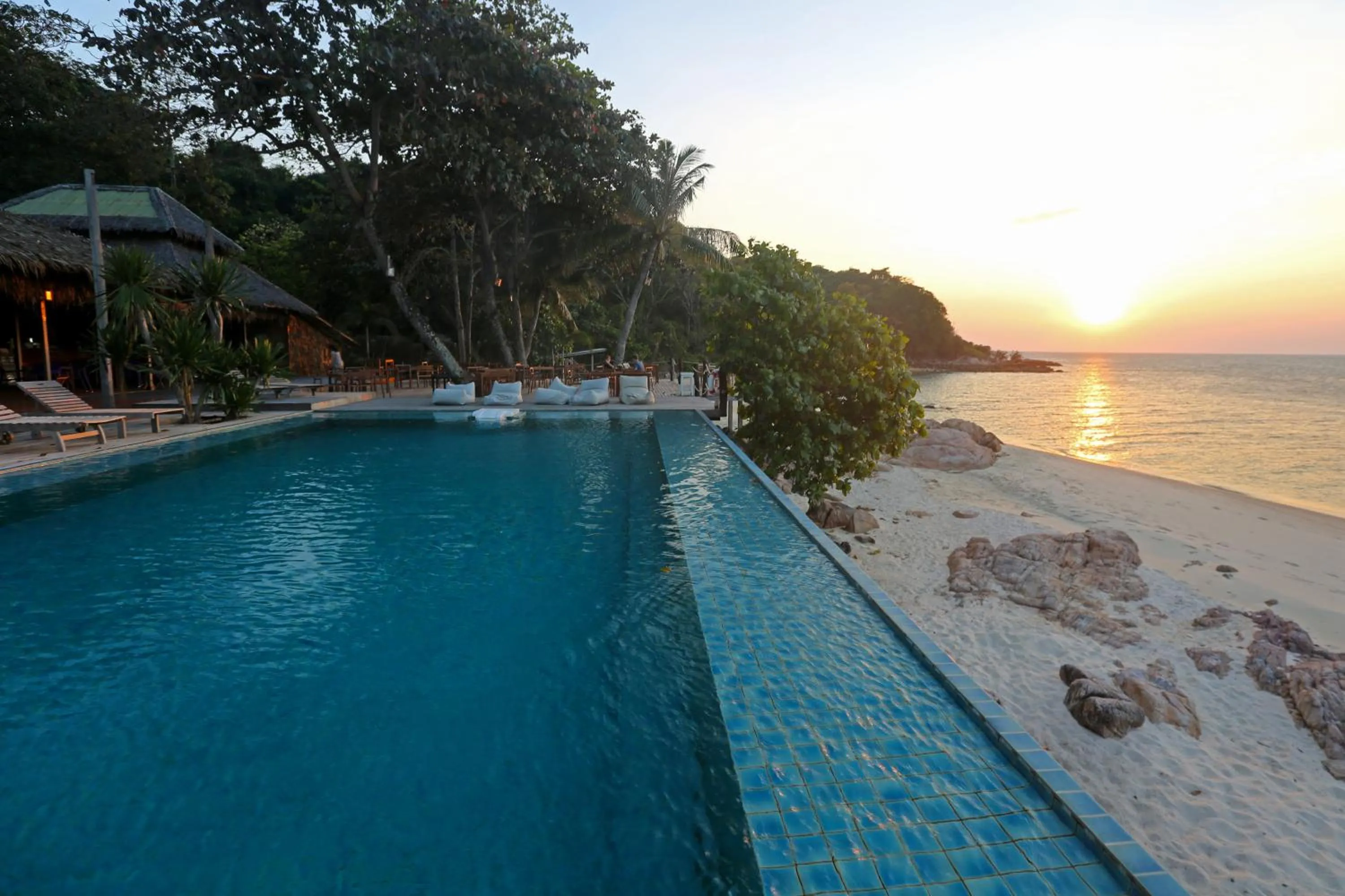 Swimming pool in Koh Munnork Private Island