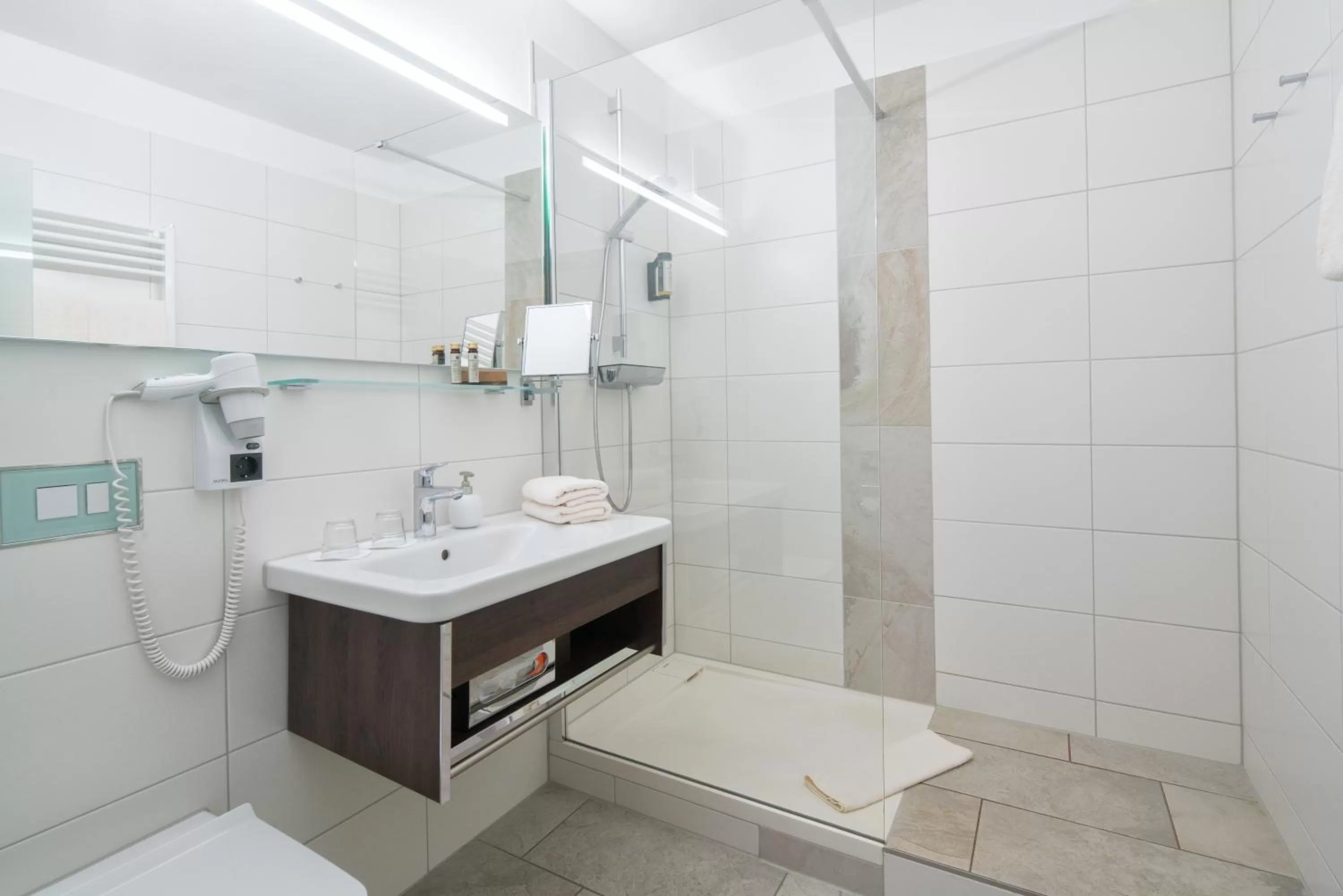 Shower in Schlosshotel Klaffenbach