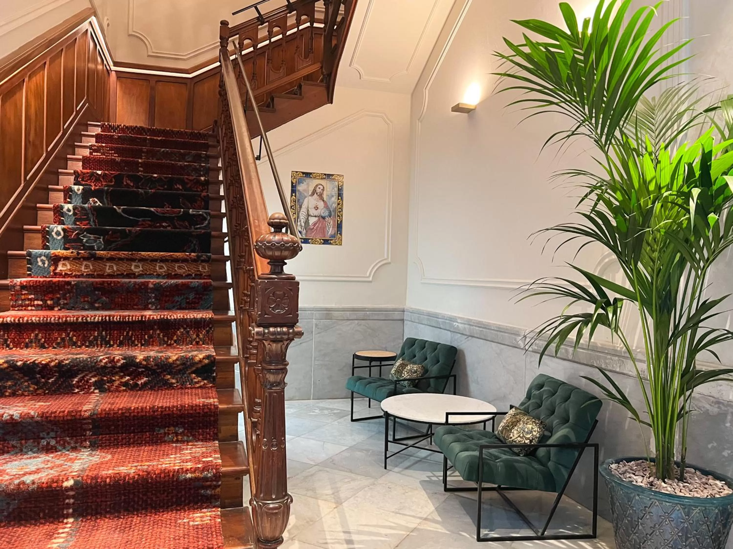 Lobby or reception in Boutique Hotel Cordial Plaza Mayor de Santa Ana