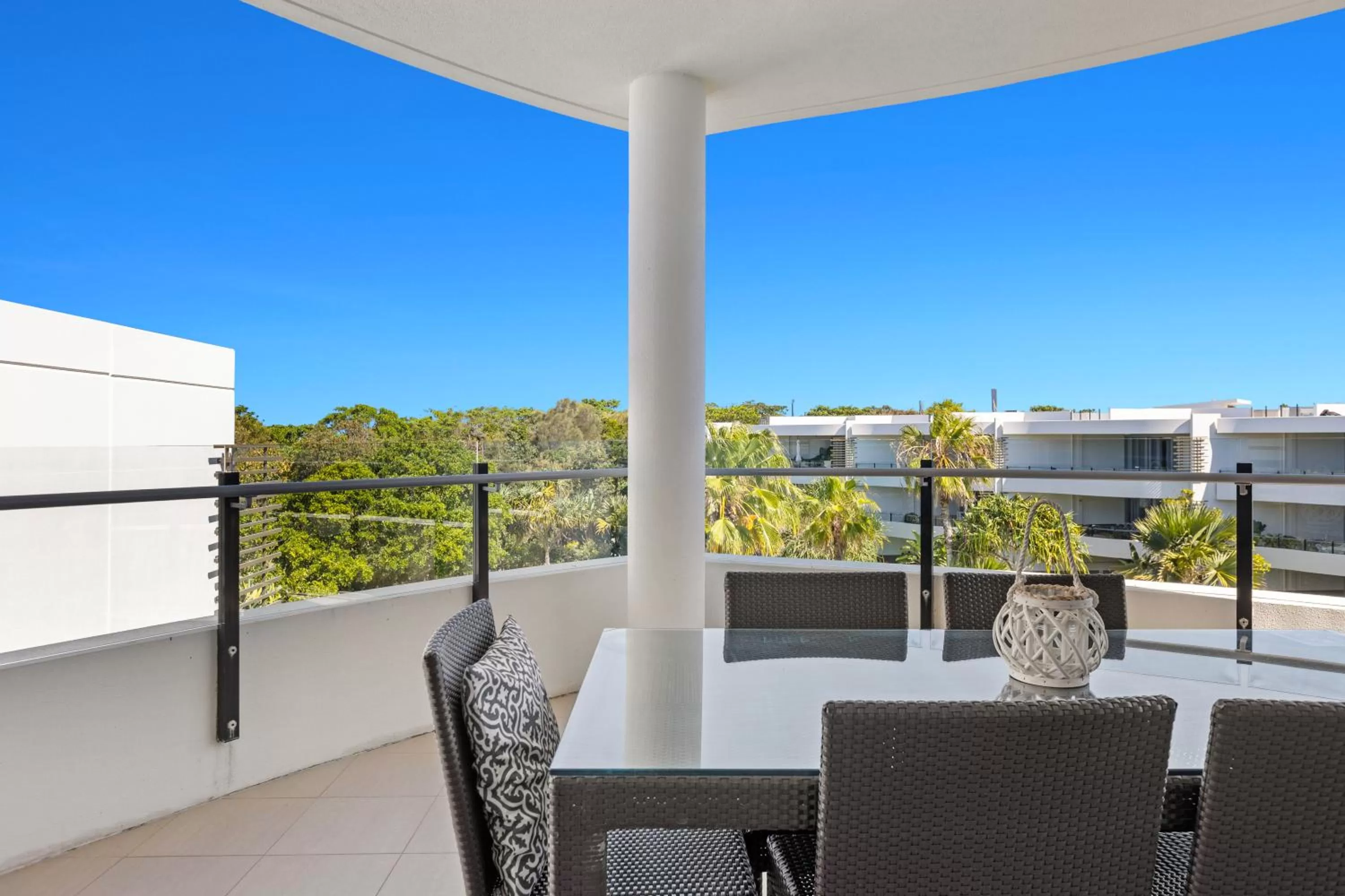 Patio in Cotton Beach Resort - Tweed Coast Holidays ®