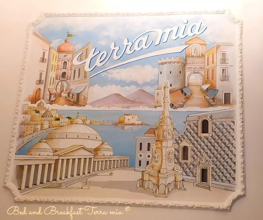 Lobby or reception in B&B Terra Mia Napoli