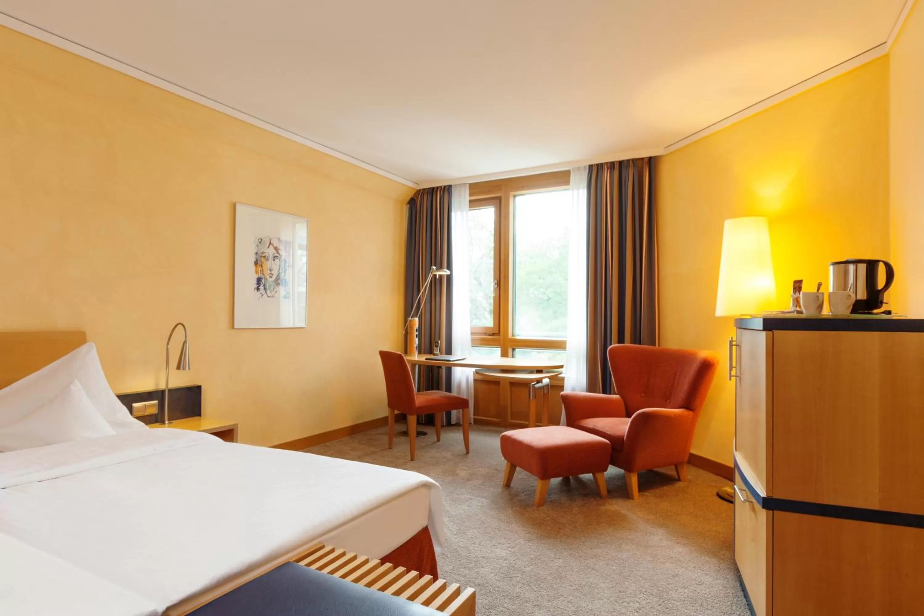 Bed in Vienna House by Wyndham Remarque Osnabrück