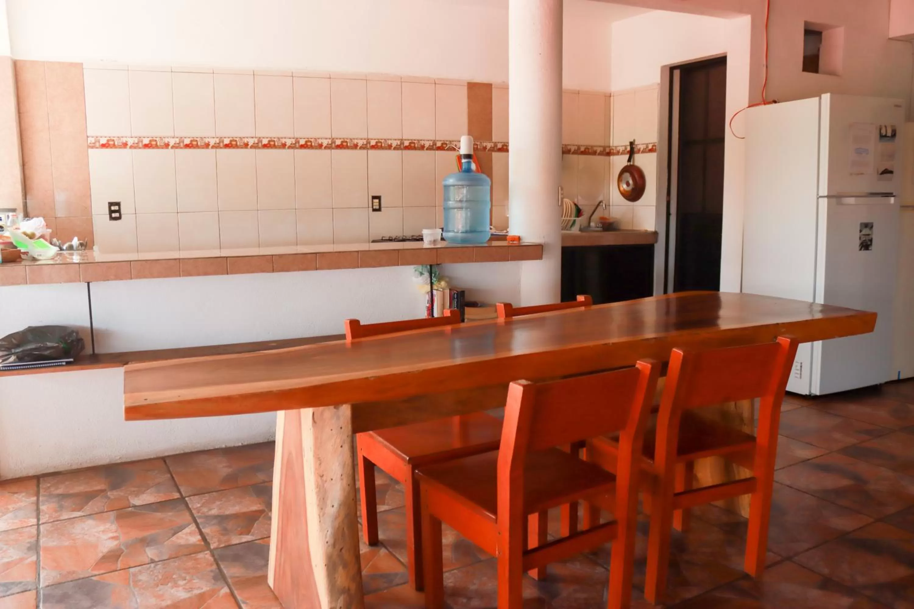 Balcony/Terrace, Kitchen/Kitchenette in Casa TACUBA