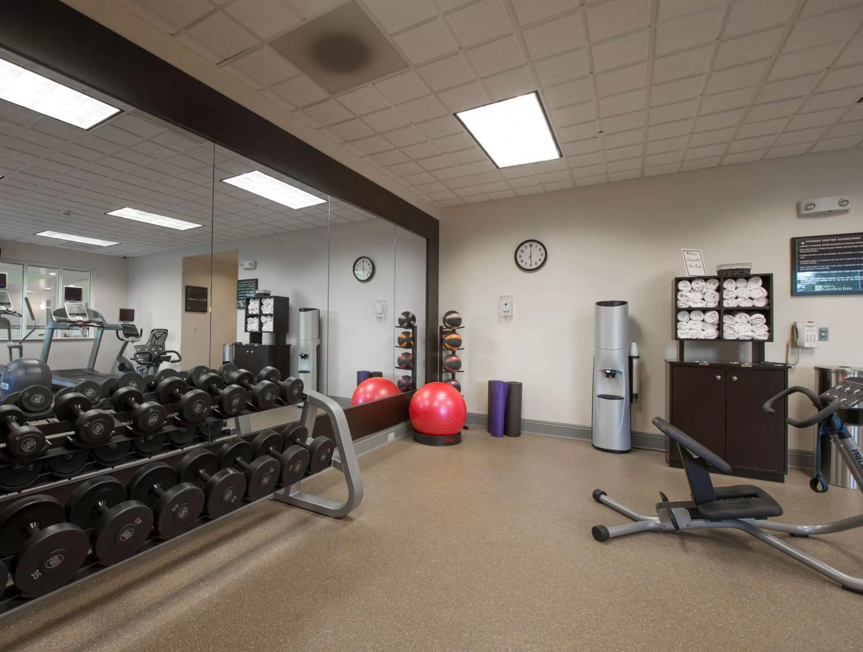 Fitness centre/facilities in Hilton Garden Inn Jackson-Madison