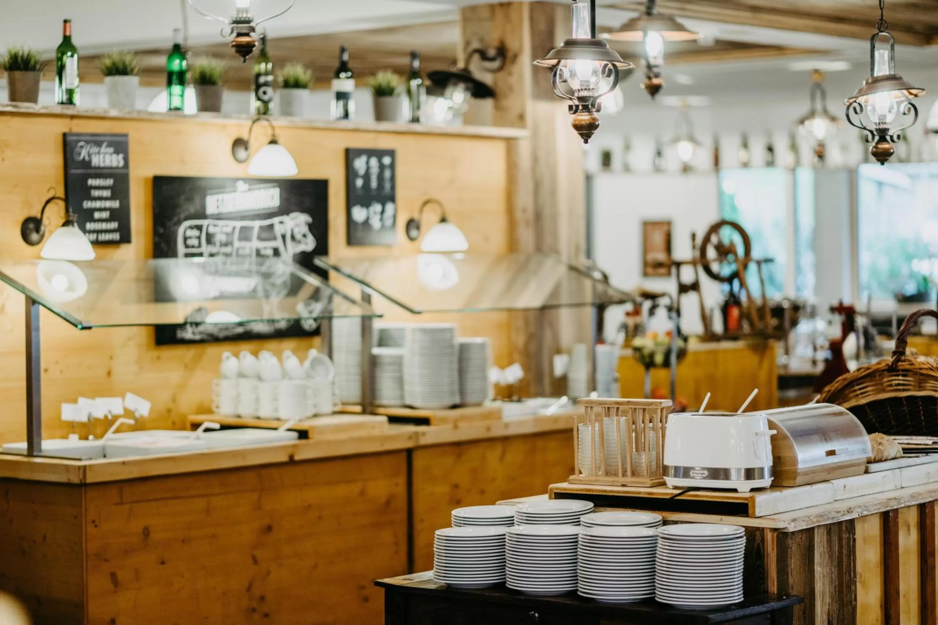 Buffet breakfast in Vitalhotel Gosau