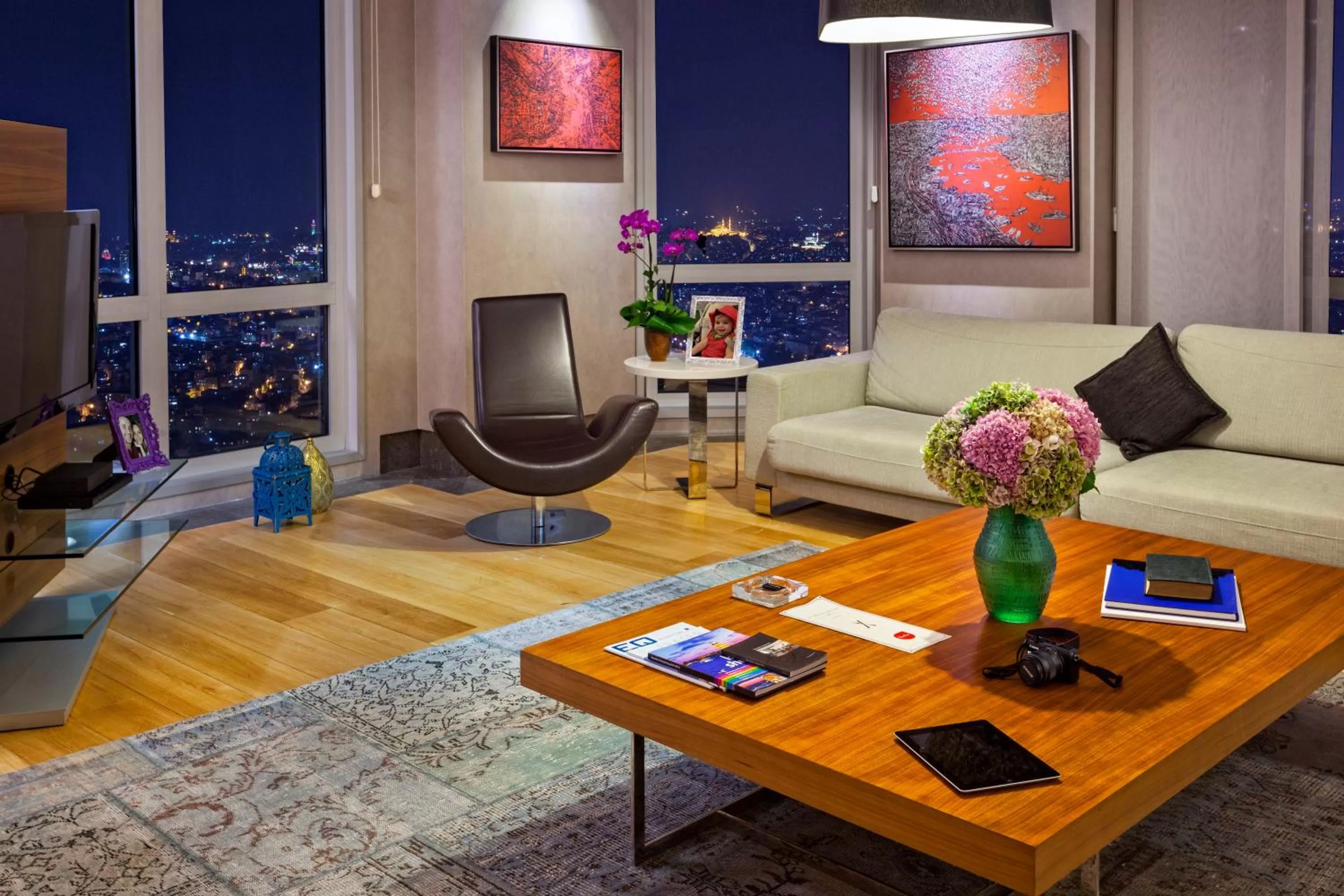 Living room in Fraser Place Anthill Istanbul