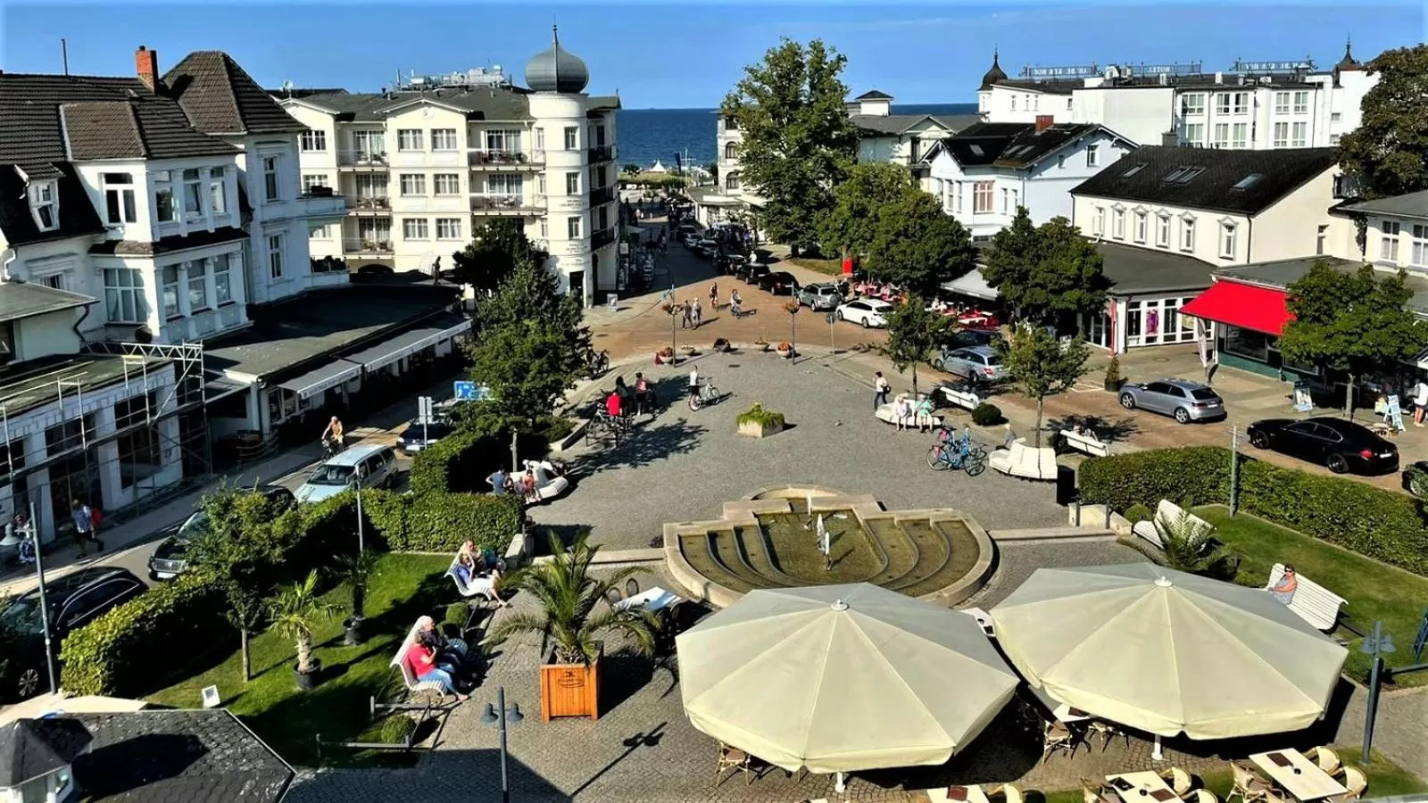 View (from property/room) in Hotel Meereswelle - Anno 1875