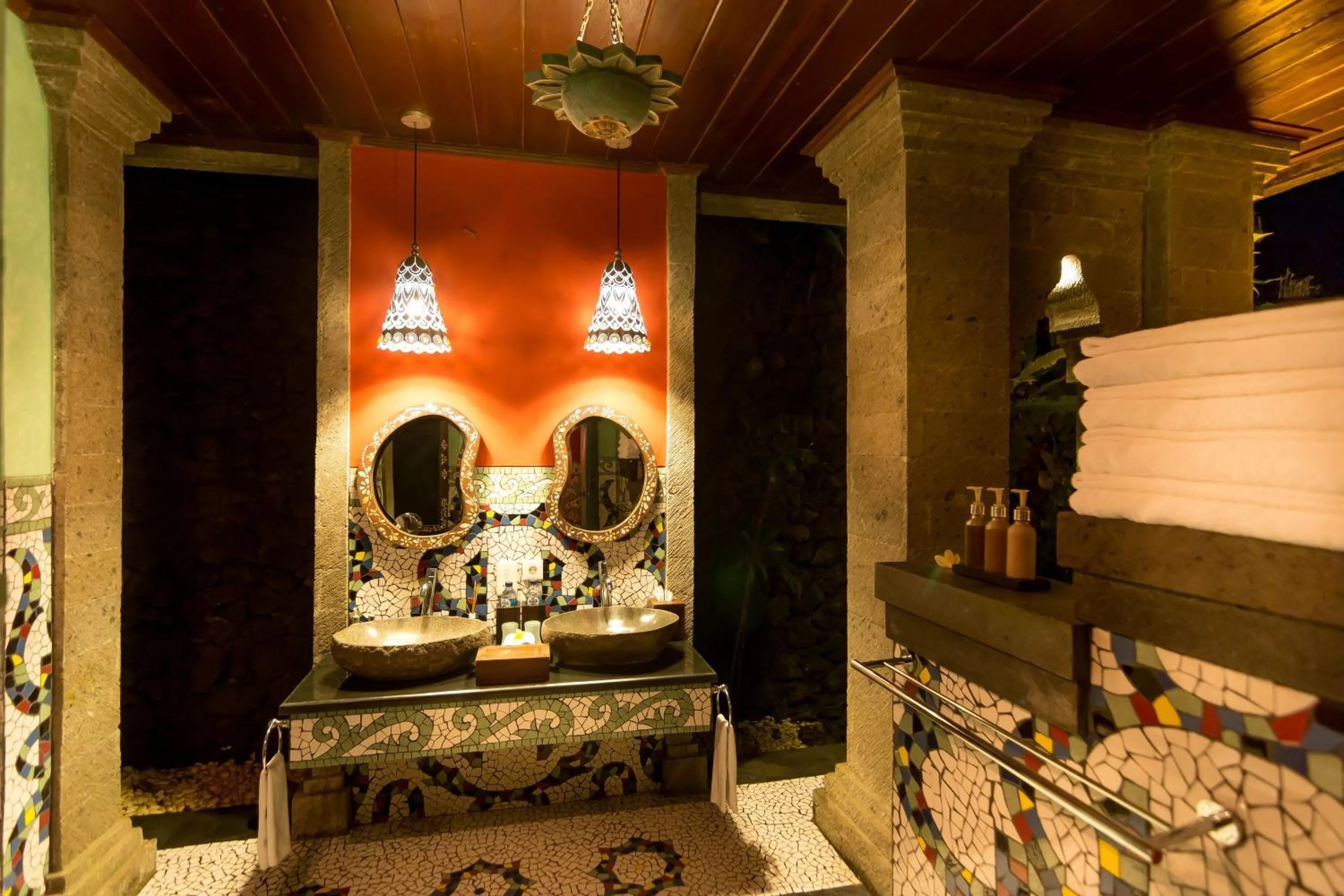 Bathroom in Bidadari Private Villas & Retreat