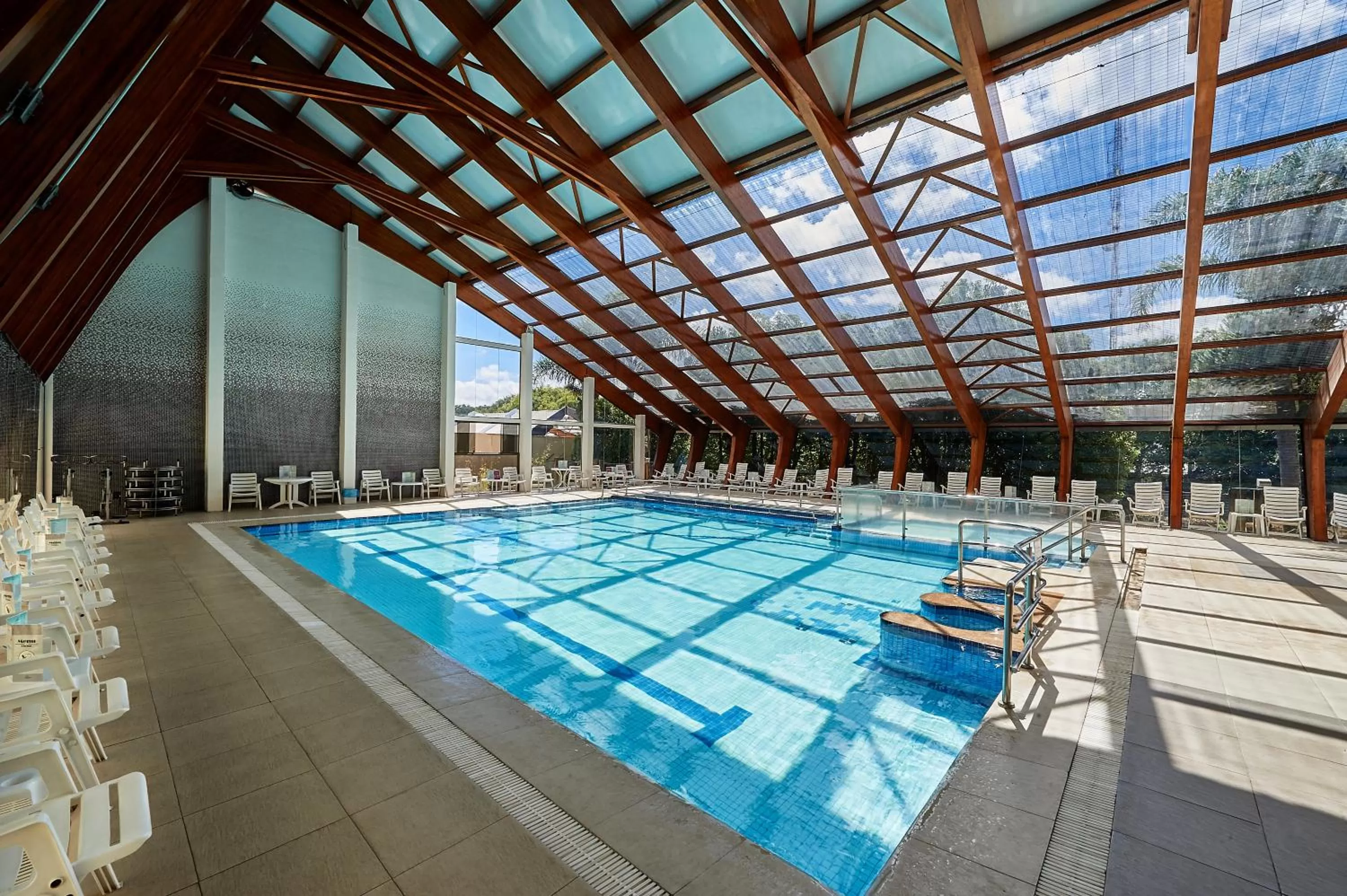 Swimming pool in Dall’Onder Grande Hotel Bento Gonçalves
