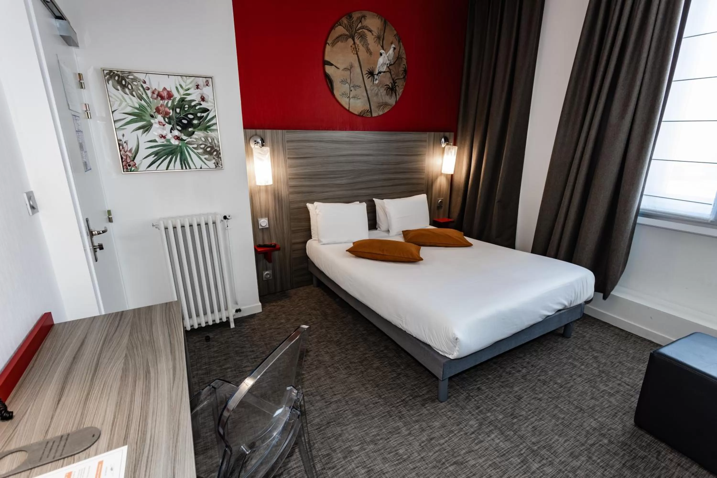 Bedroom, Bed in Hôtel de Champagne