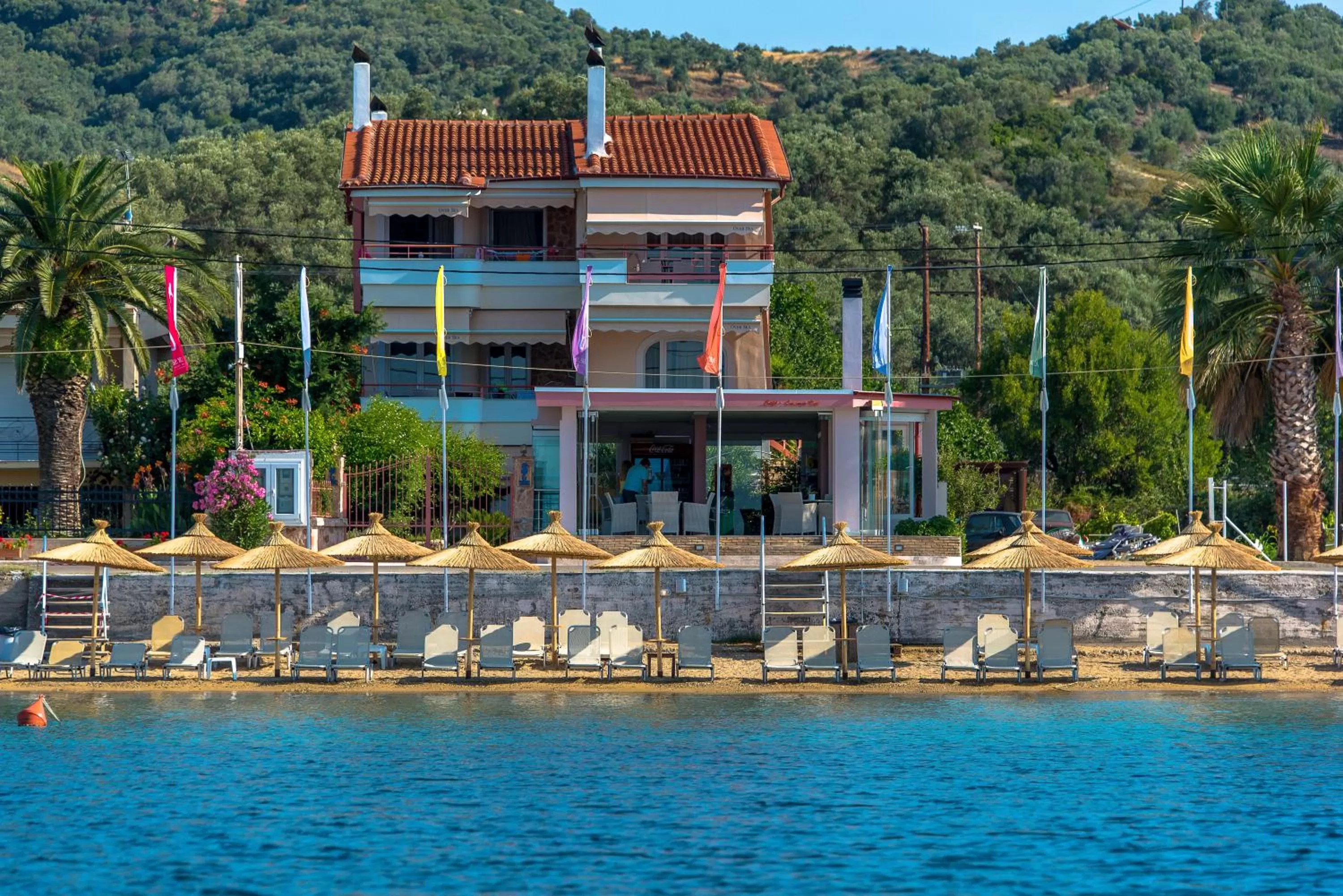 Facade/entrance in Over Sea Rooms & Villas