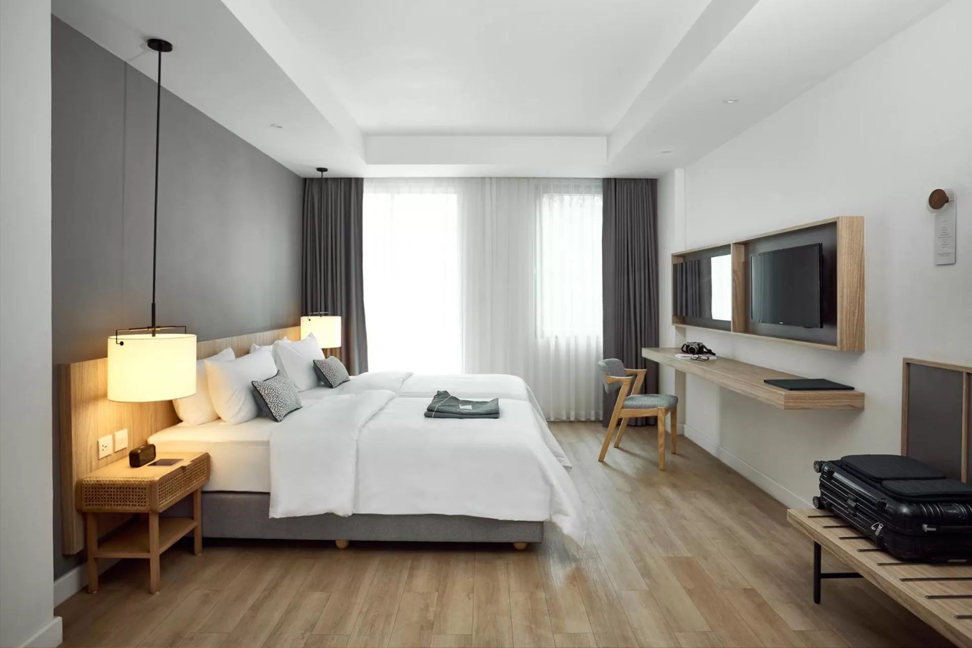 Bedroom, Bed in Casa 17 Hotel Bangkok