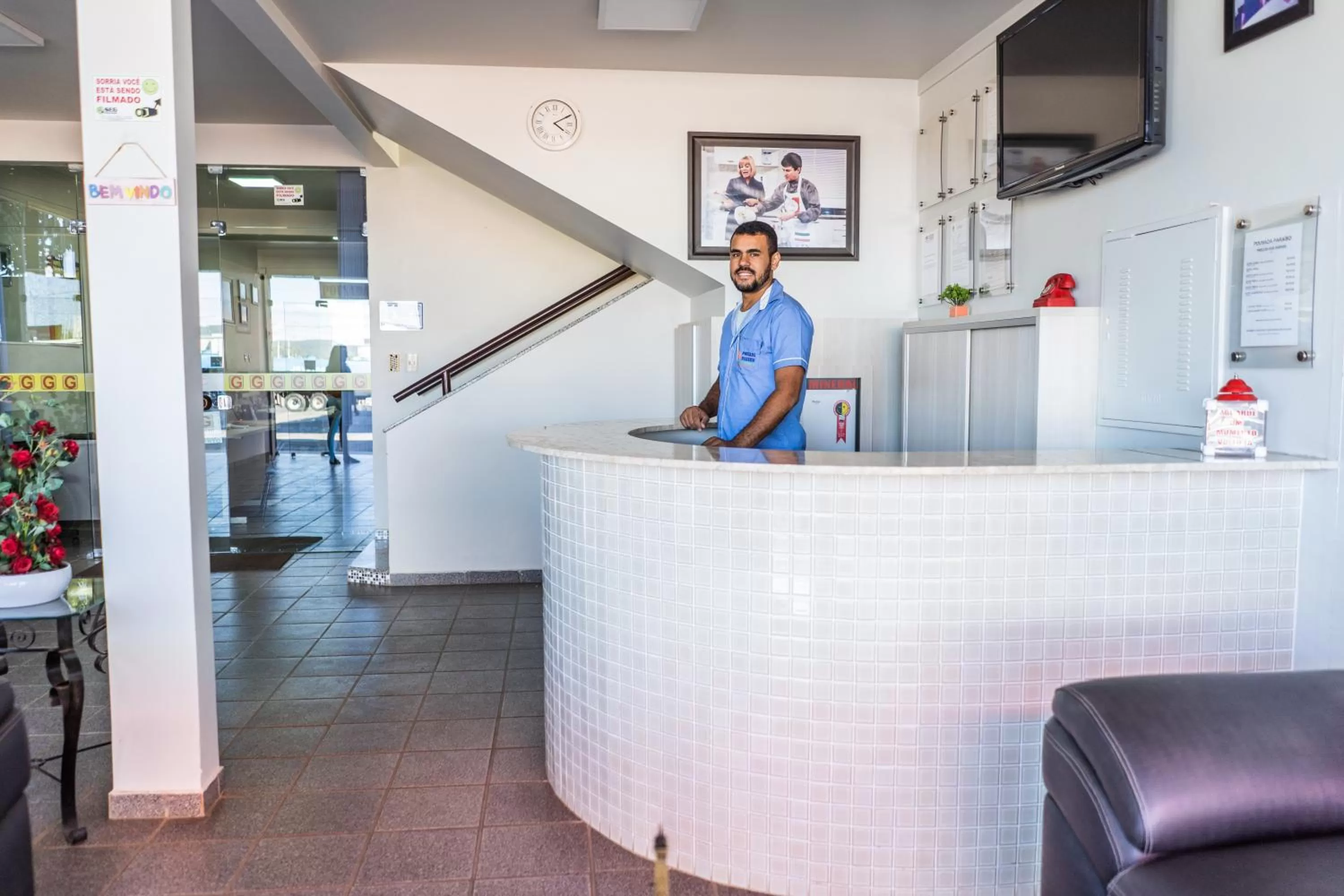 Staff in Pousada Paraiso