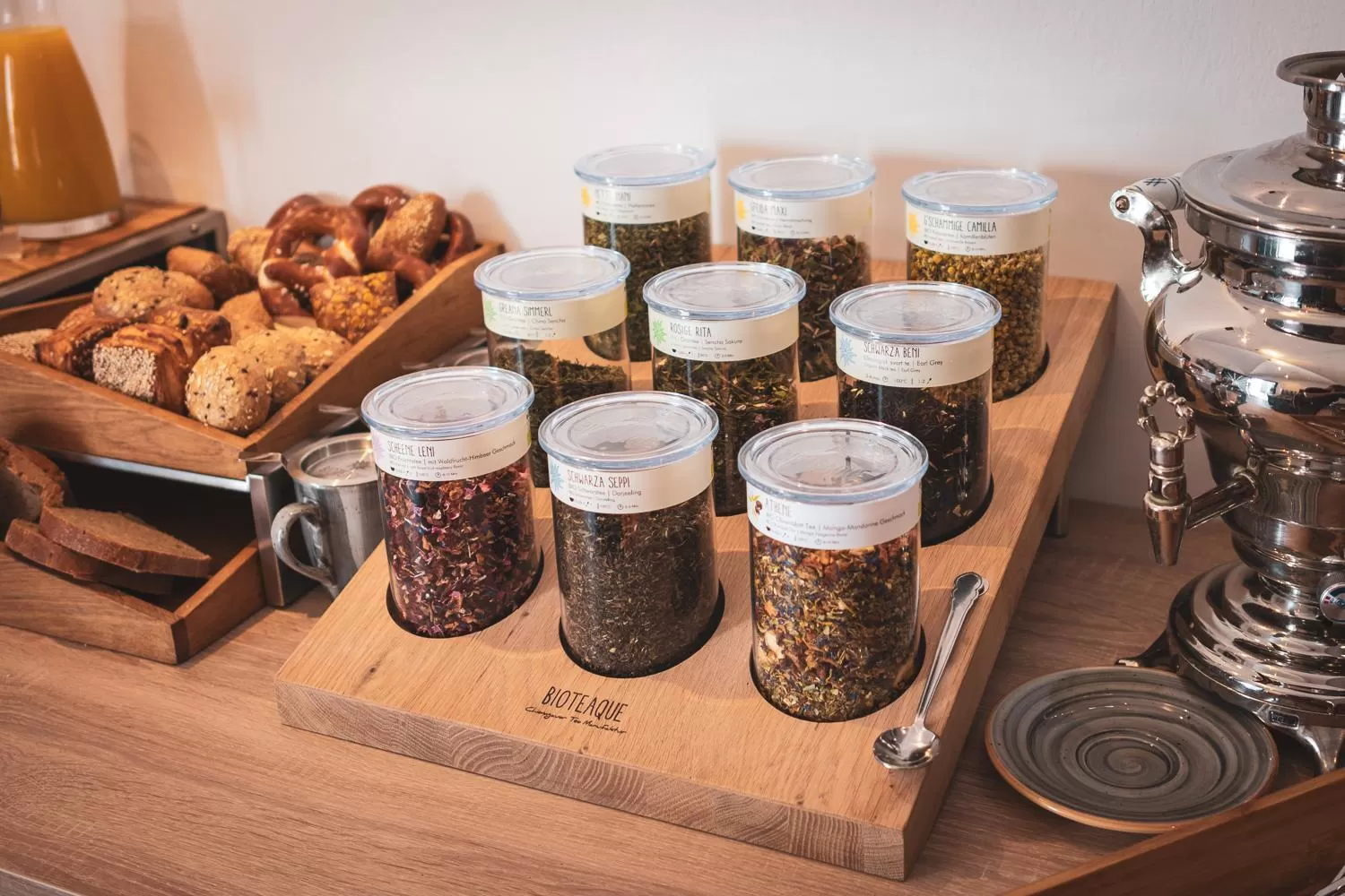 Buffet breakfast in Villa Sonnenhof Boutique-Hotel