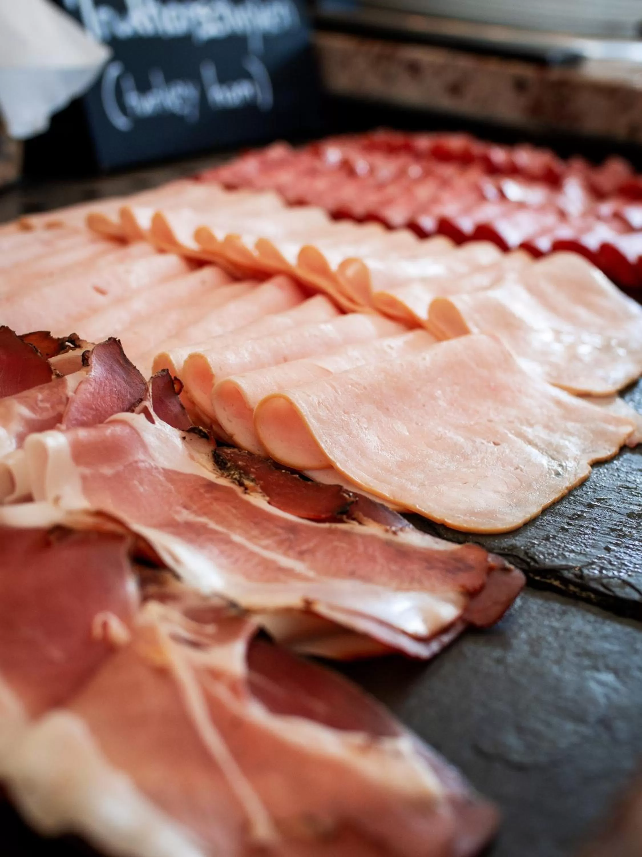 Food close-up in Radisson Blu Hotel, St. Gallen