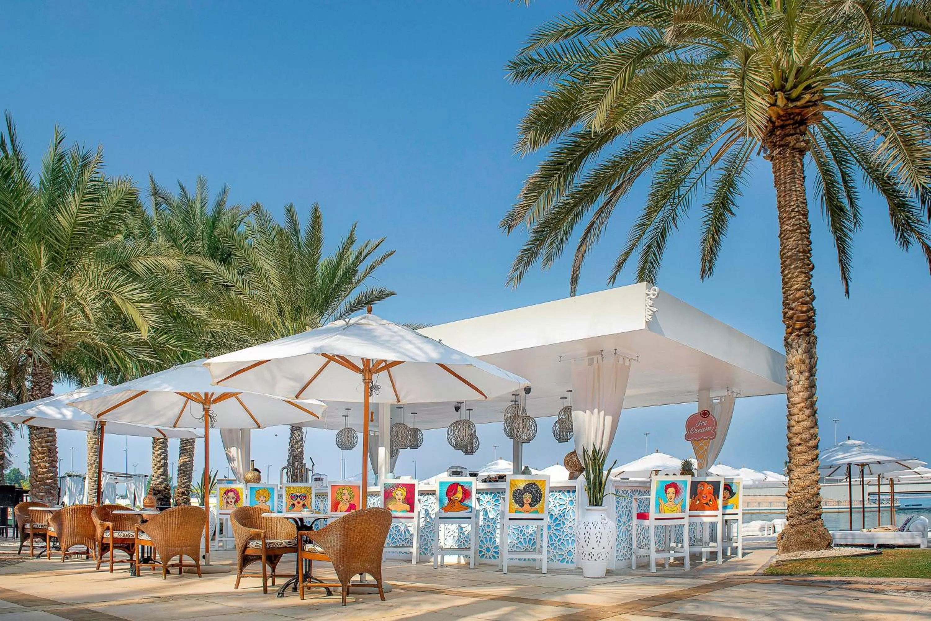 Beach in Sheraton Abu Dhabi Hotel & Resort