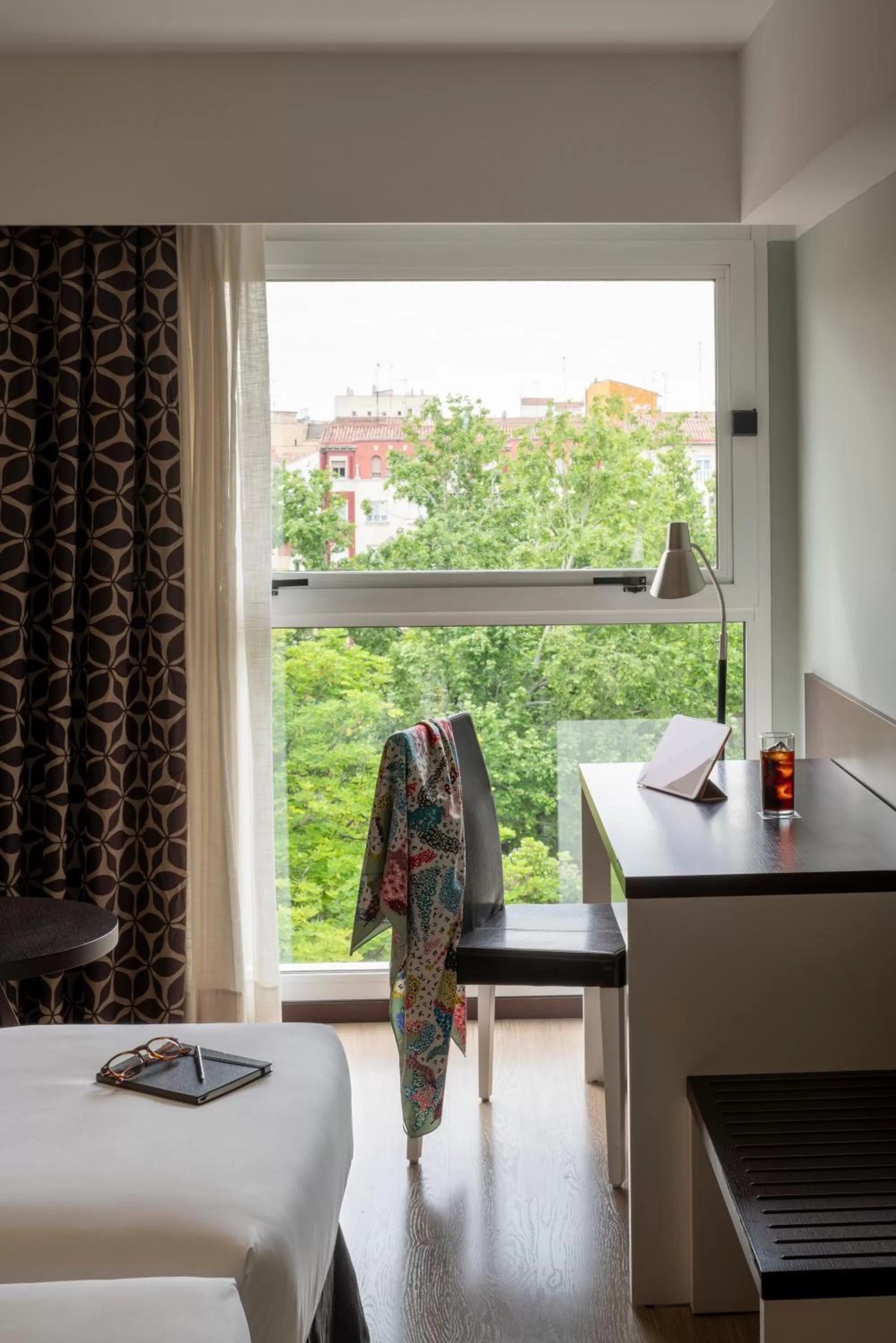 City view, Bed in Hotel Ciudad de Logroño