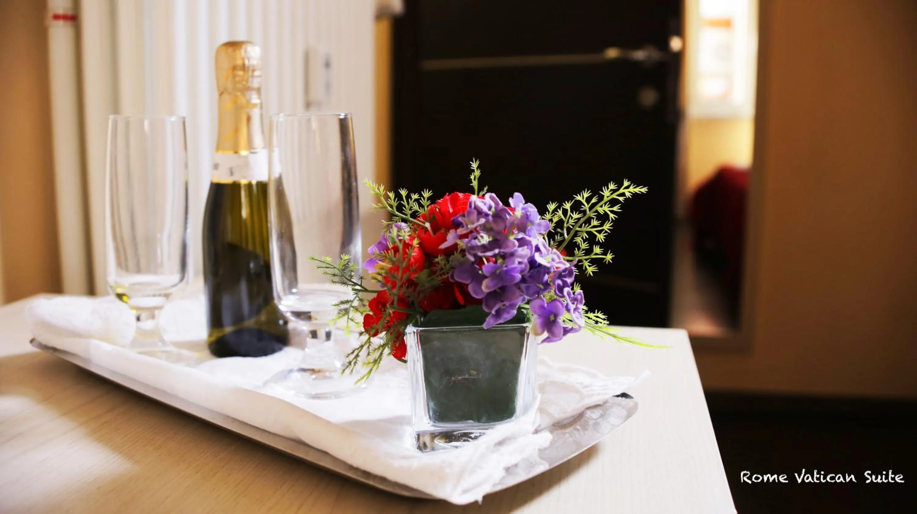 Decorative detail in Rome Vatican Suite