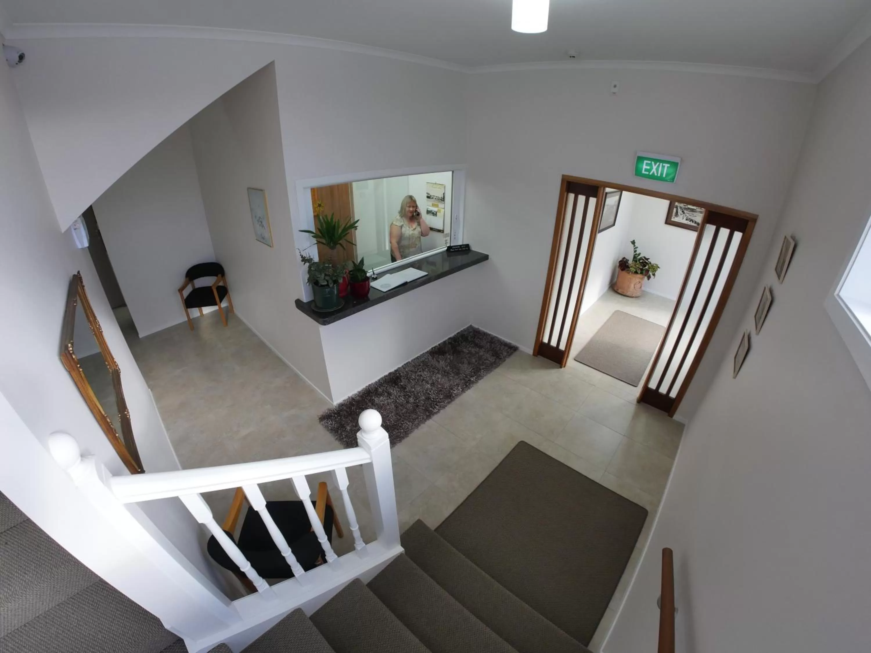 Lobby or reception in Masonic Hotel