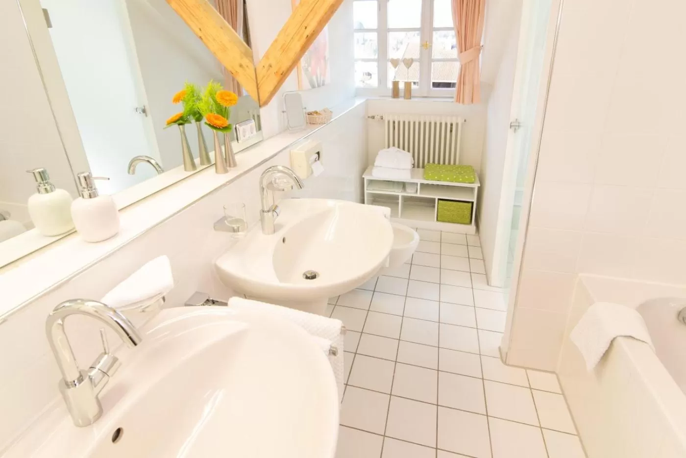 Bathroom in Hotel Geldernhaus