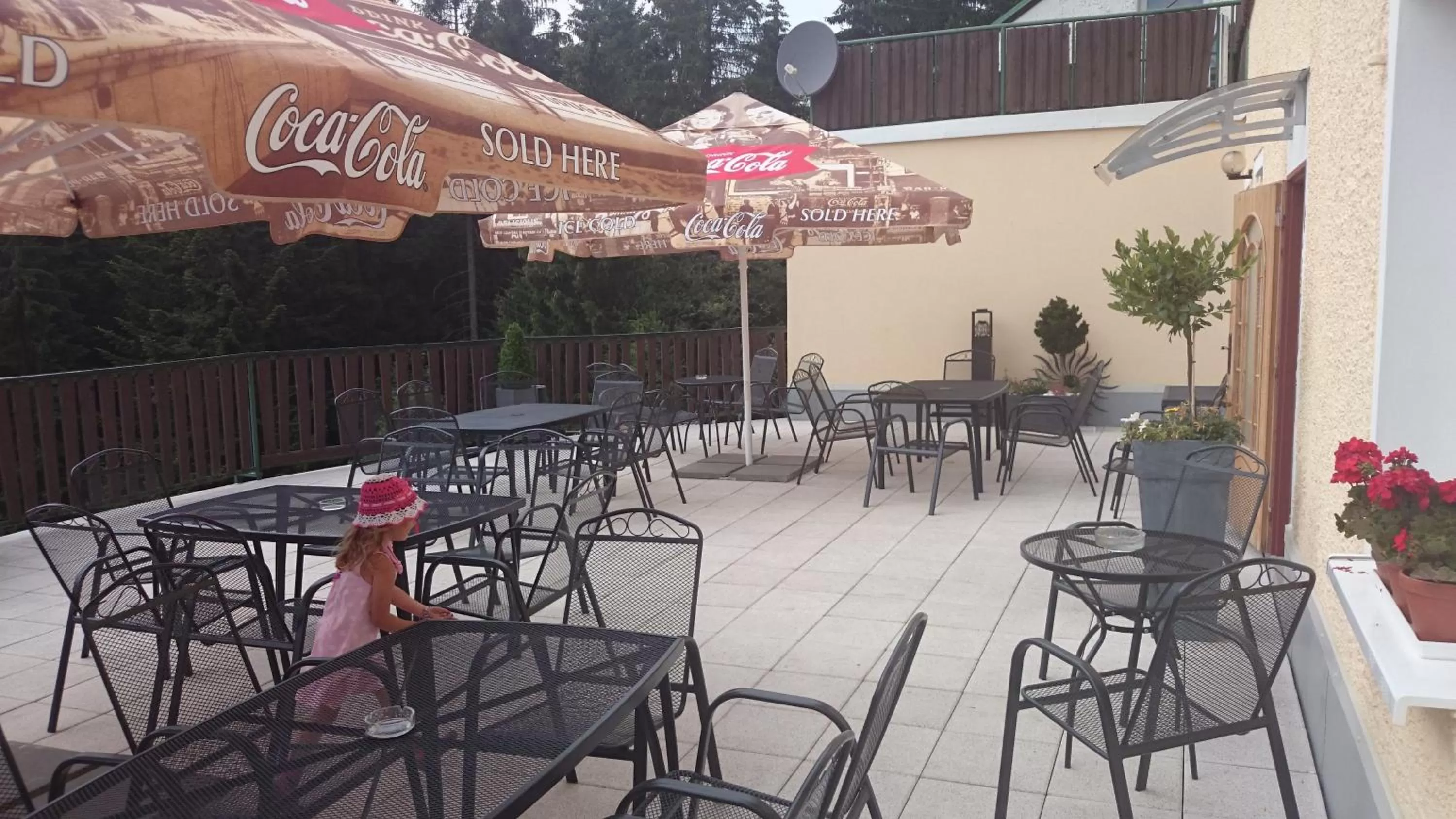 Balcony/Terrace in Hotel Gradl