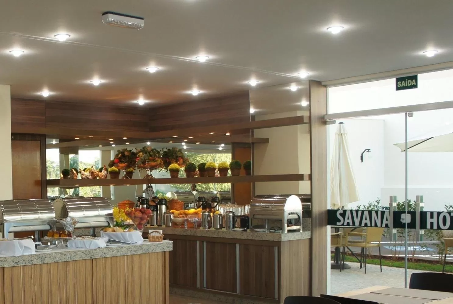 Food and drinks in Savana Hotel