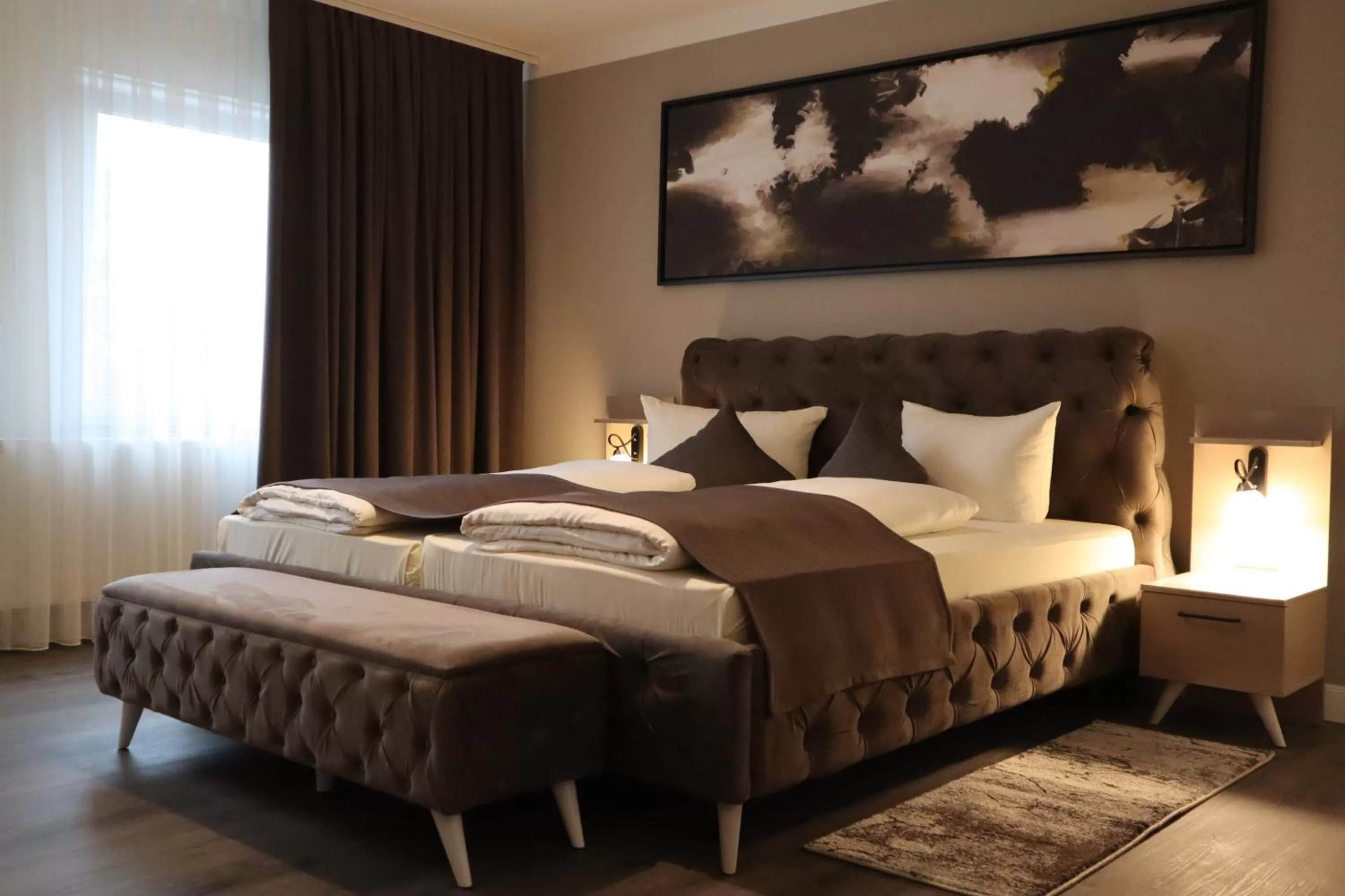 Bed in Hotel Bispinger Hof