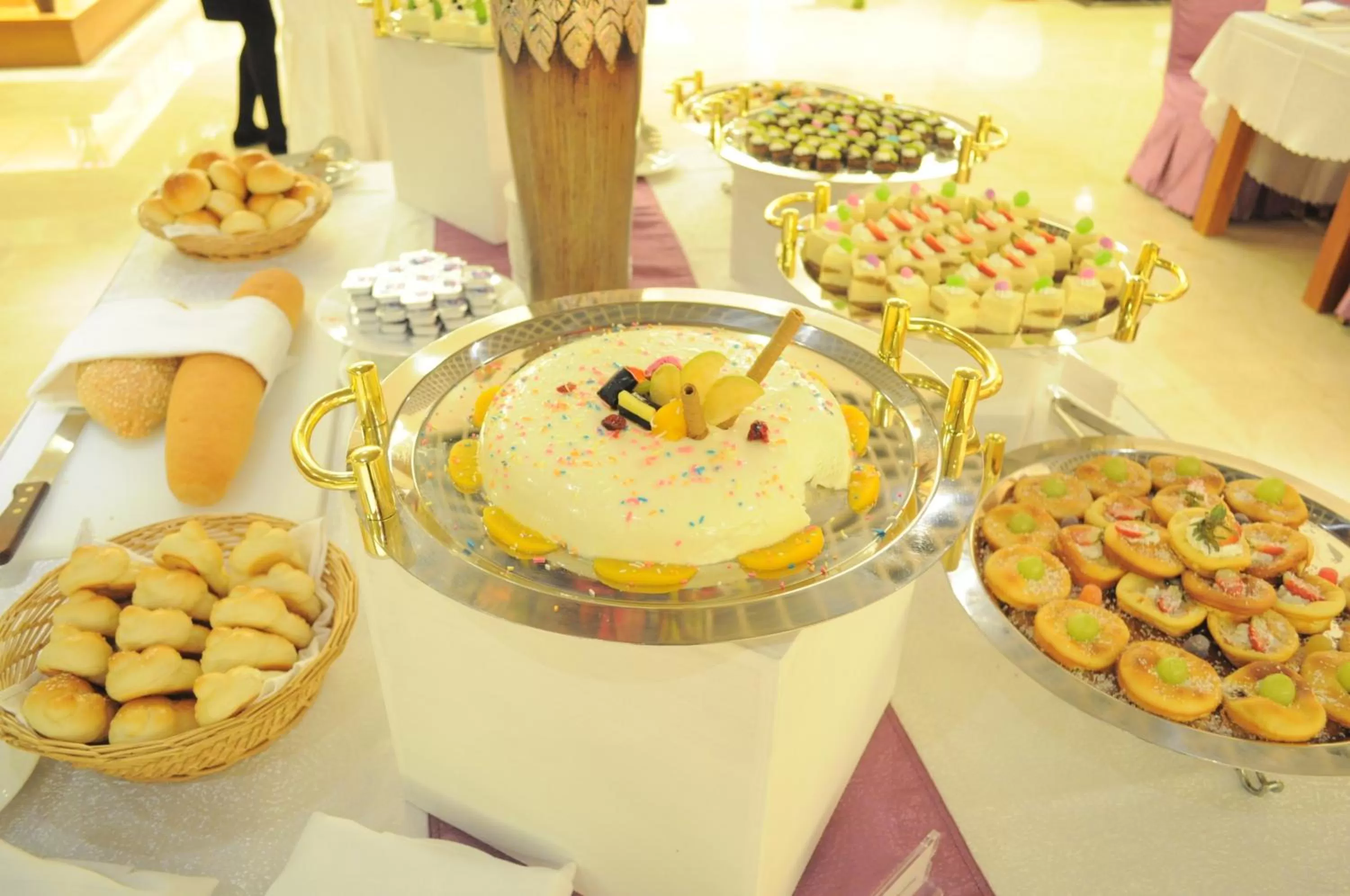 Food close-up in Sogecoa Golden Peacock