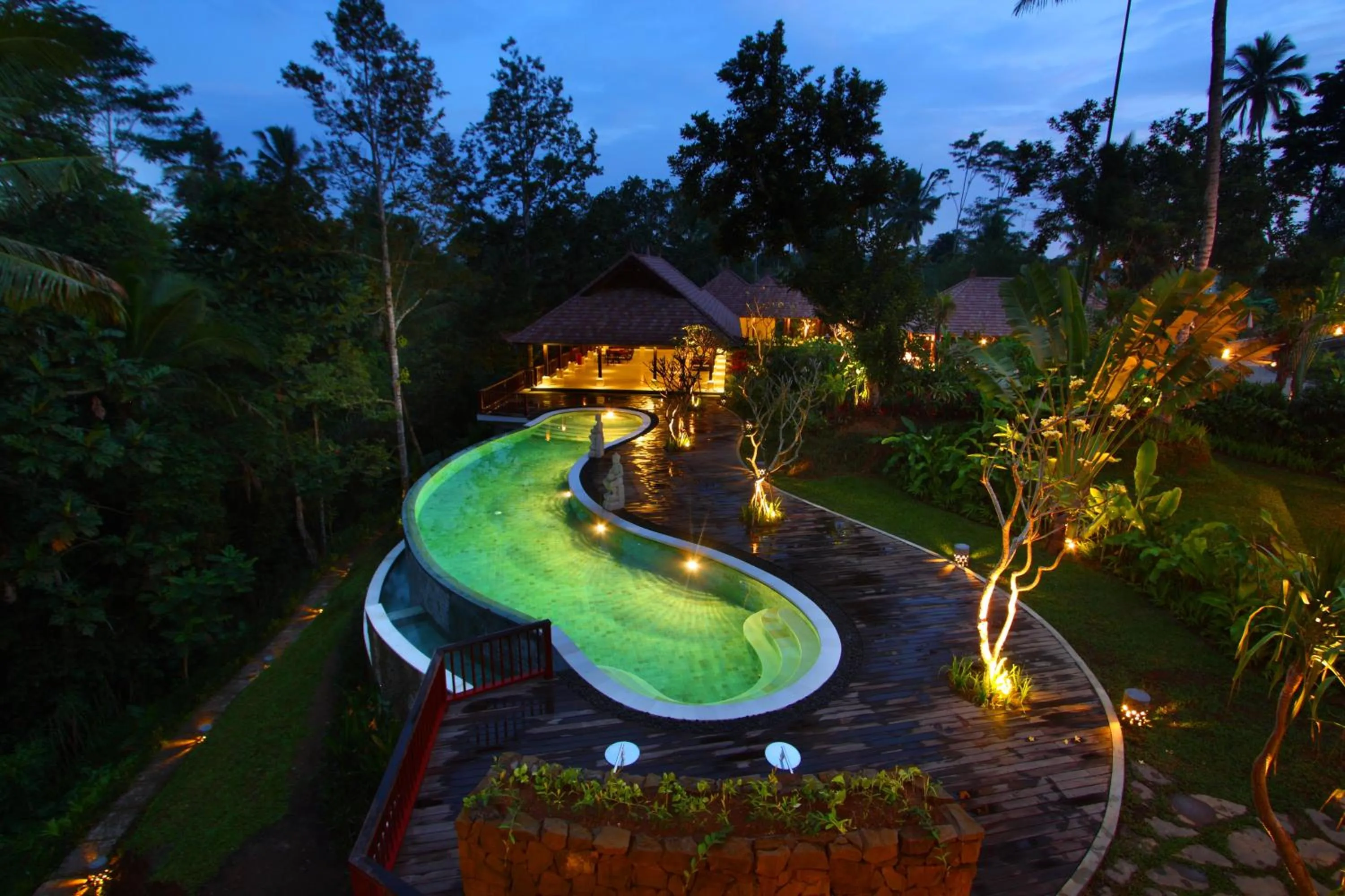 Night in BeingSattvaa Luxury Ubud