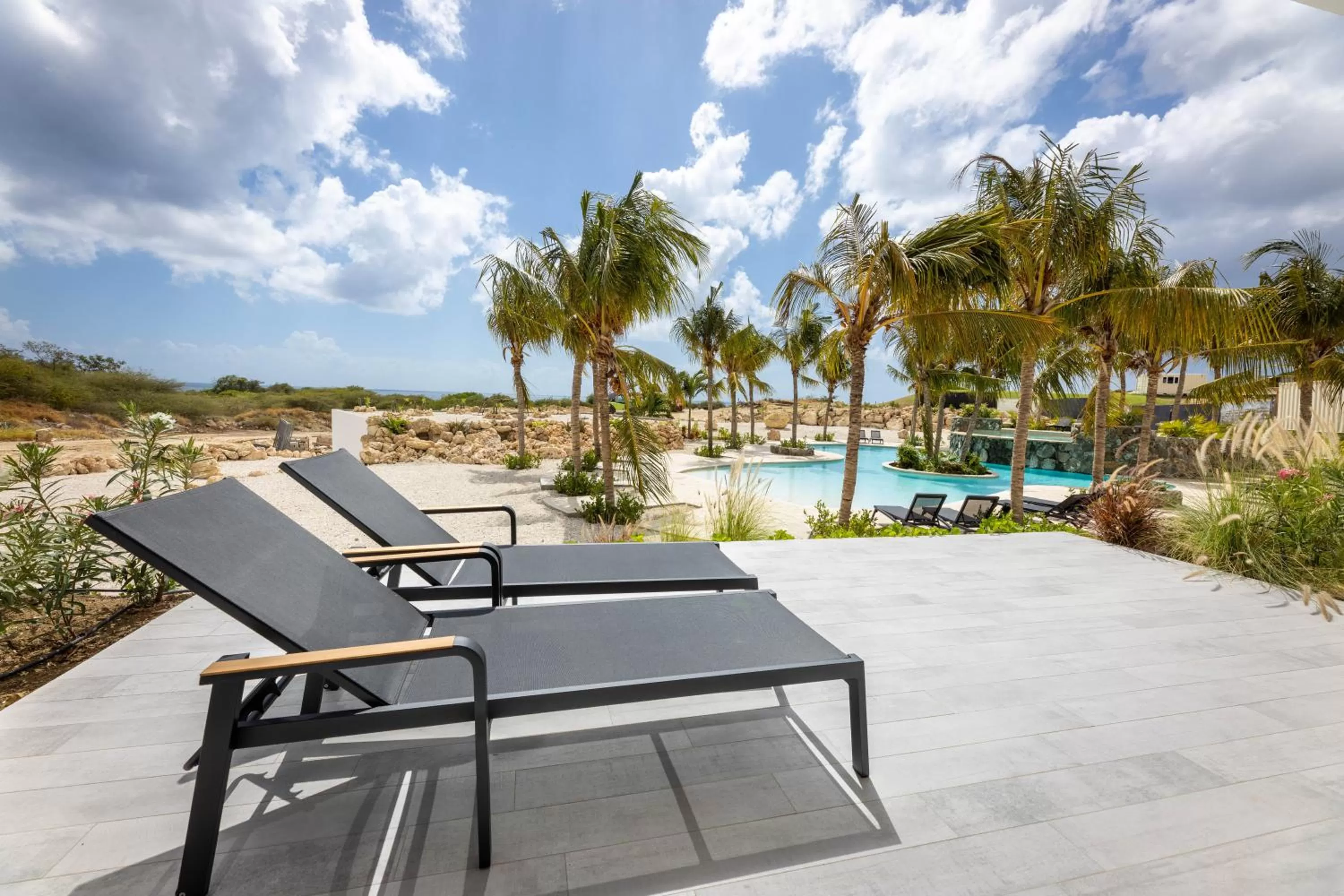 Balcony/Terrace in The Reef - Blue Bay Golf & Beach Resort
