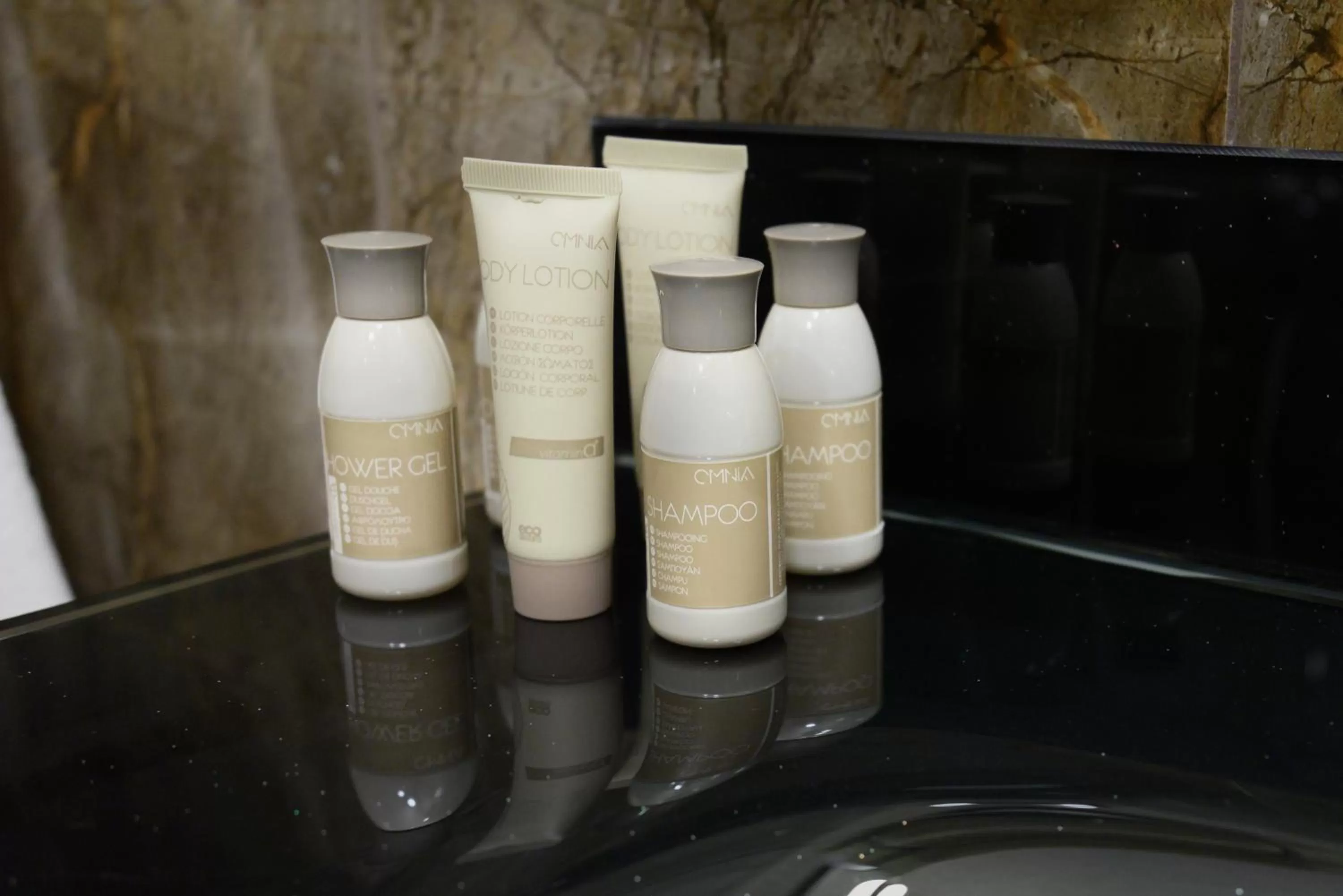 Bathroom in Hotel Leda