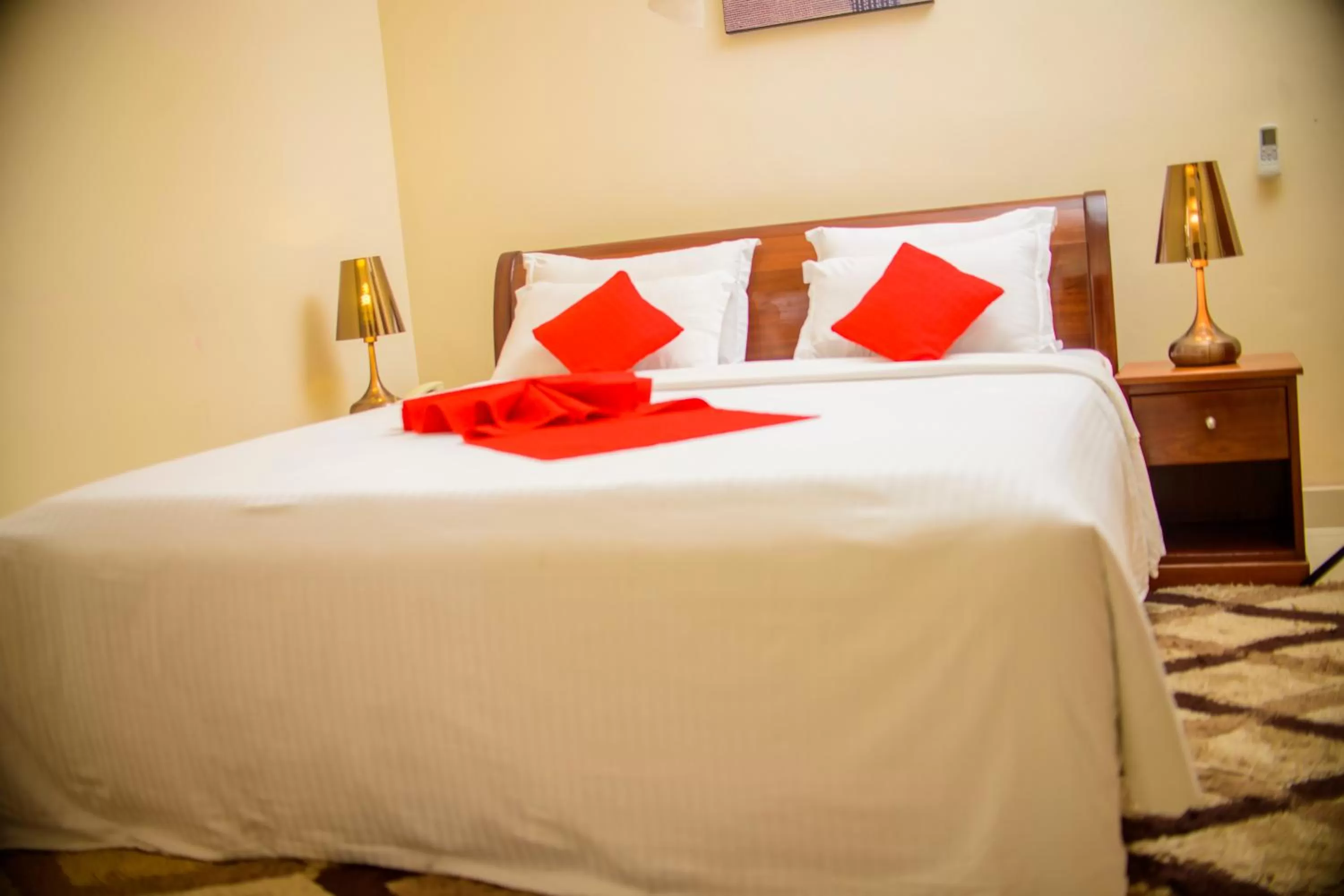 Bedroom, Bed in One Click Hotel