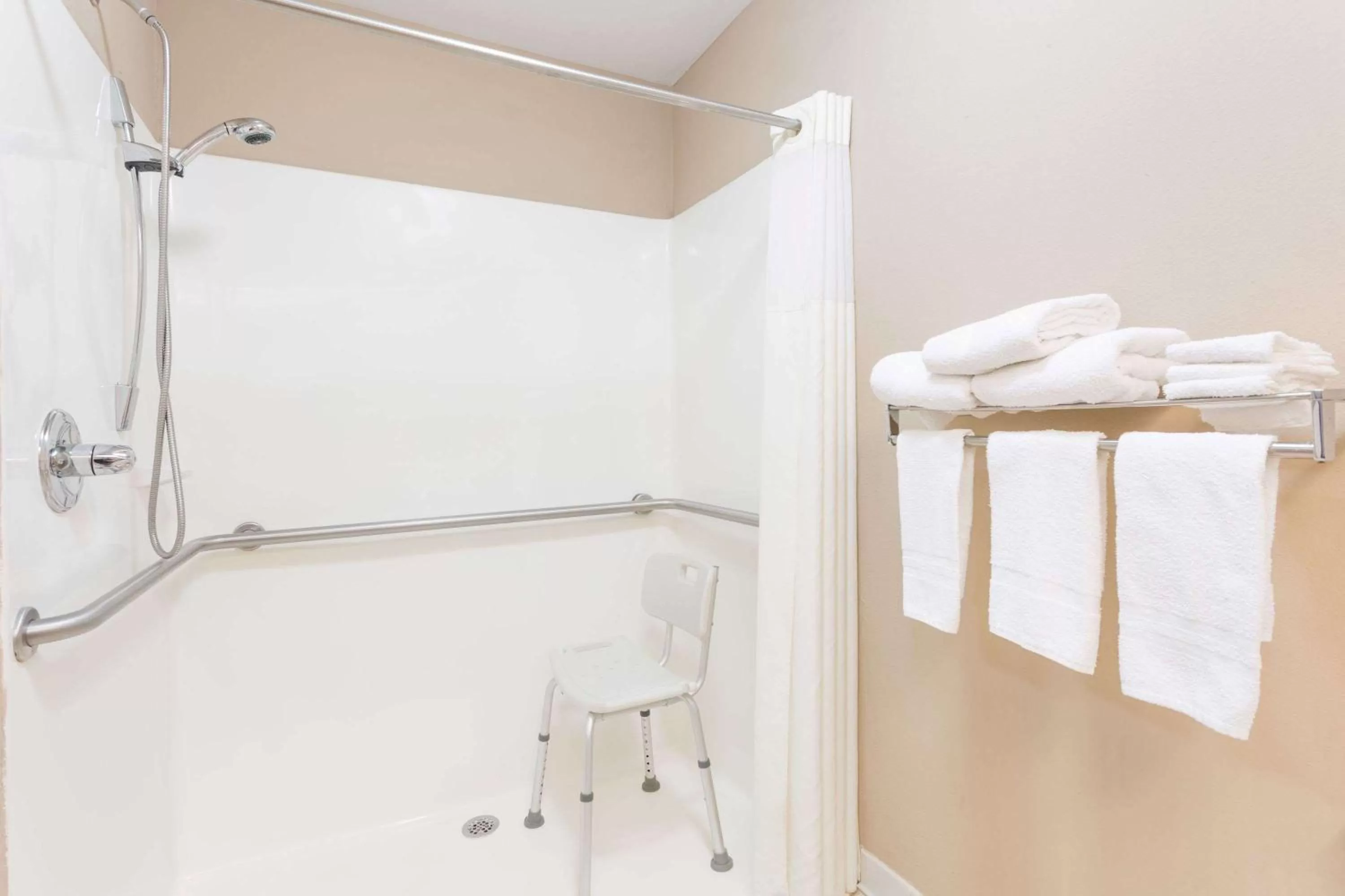 Shower, Bathroom in Super 8 by Wyndham Tallapoosa