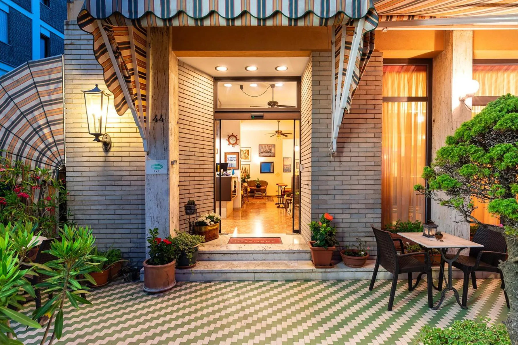 Lobby or reception in Hotel Rivamare