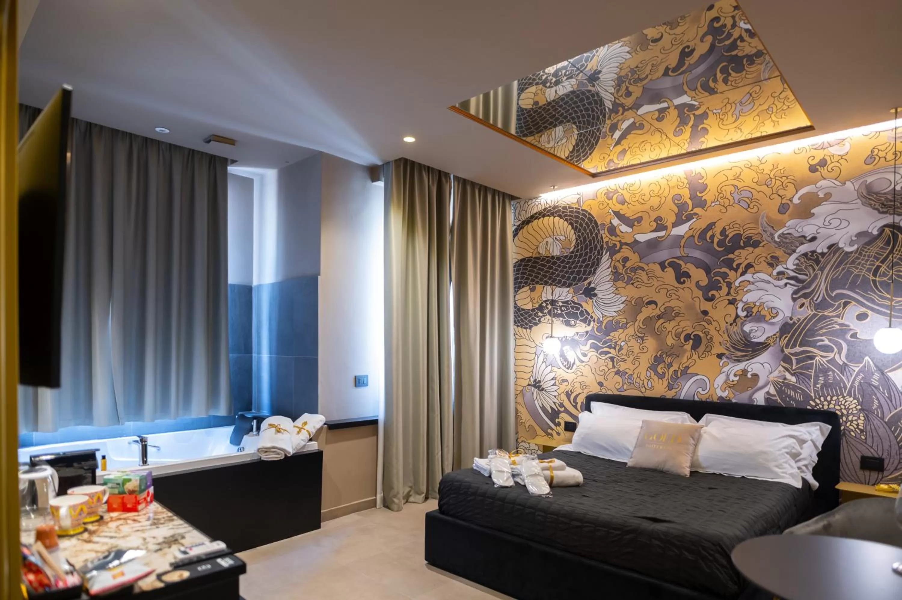 Seating Area in GOLD SUITE&SPA